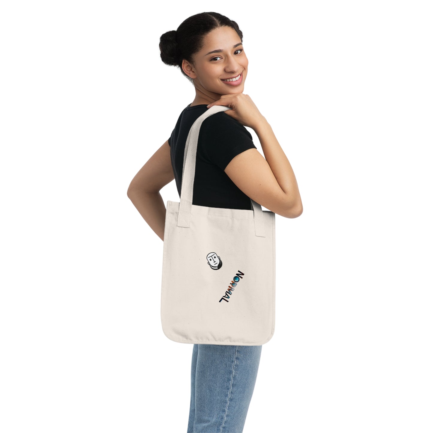 Normal Brand Organic Canvas Tote Bag