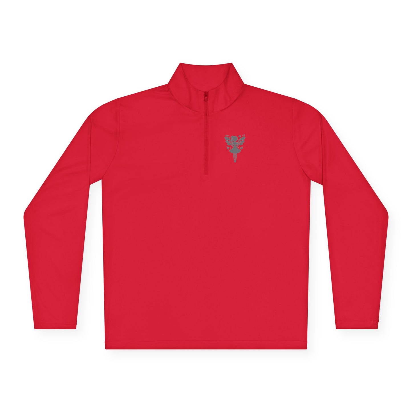 rainbow bones hands making heart shape. Simple Unisex Quarter-Zip Pullover