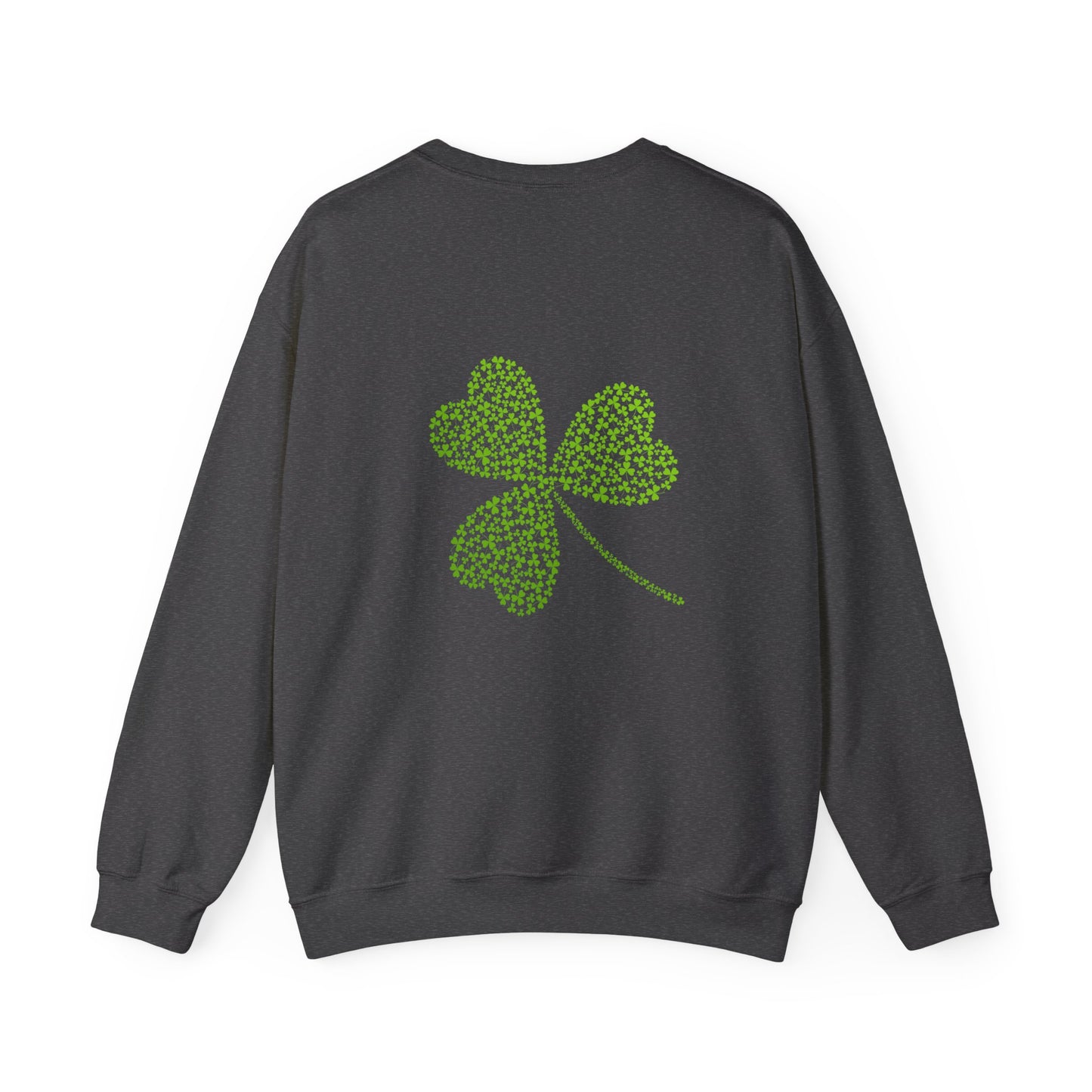 St Patricks Basic CloverUnisex Heavy Blend™ Crewneck Sweatshirt