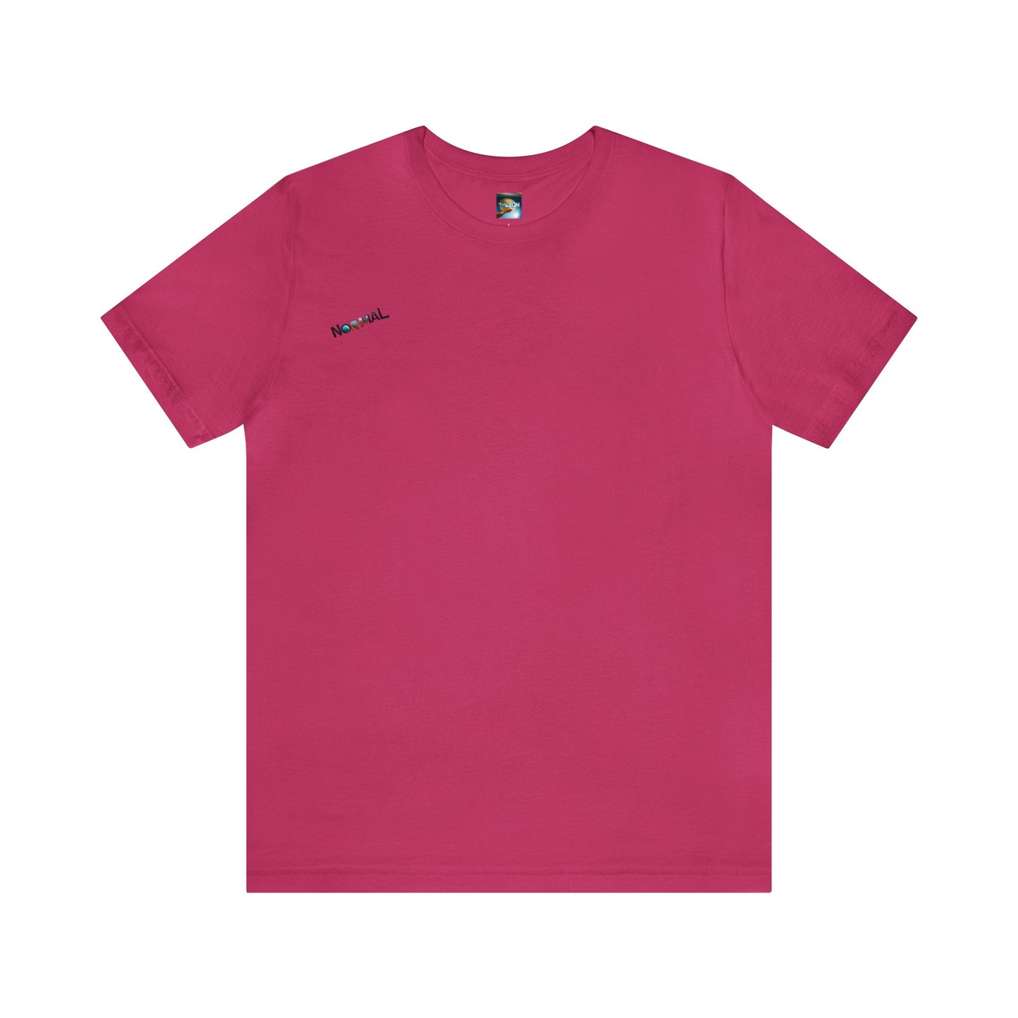 Normal Wear Unisex Jersey Short Sleeve Tee