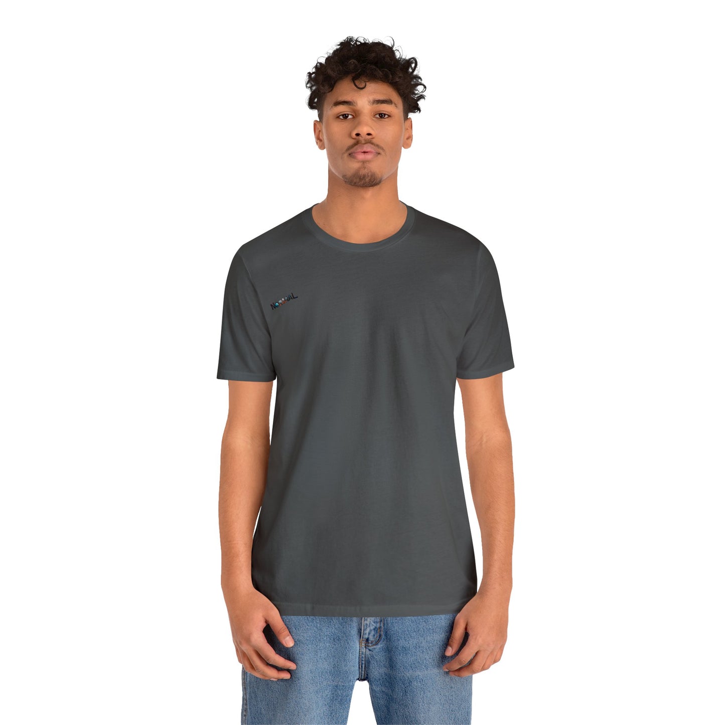 Normal Wear Unisex Jersey Short Sleeve Tee