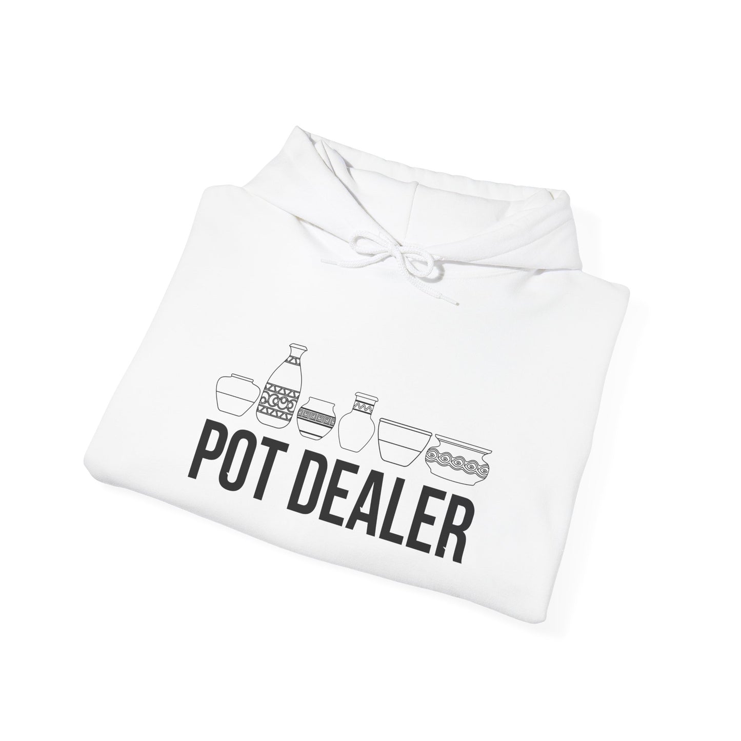 Pot Dealer Hoodie, Ceramic Artist Gift, Funny Pottery Sweatshirt, Clay Lover Present, Art Teacher Pullover, Clay Pot Maker Jacket