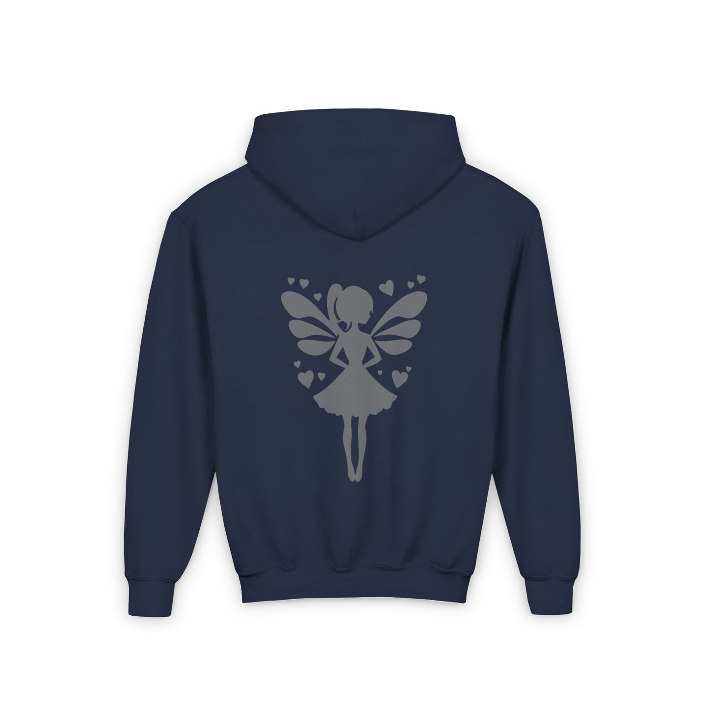 Fairy Hooded Sweatshirt with Outlines