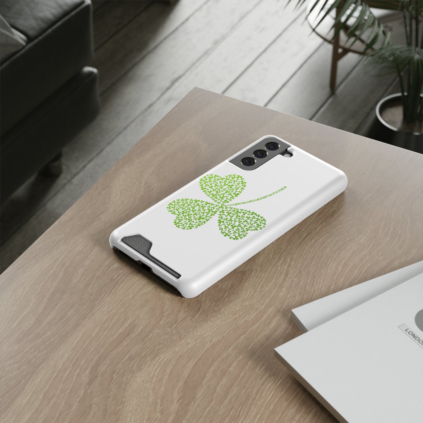 Clover St. Patricks Case With Card Holder