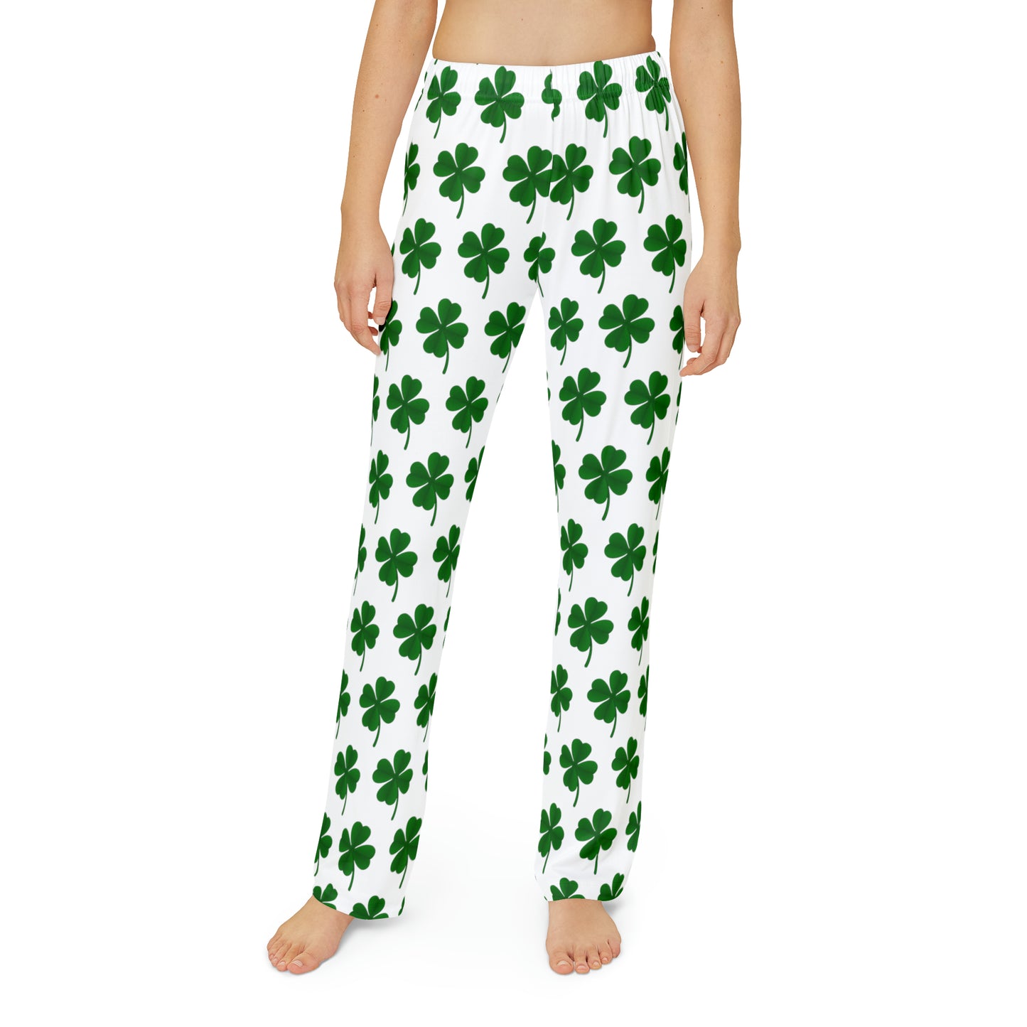 Clover pattern Kids Pajama Pants (AOP)