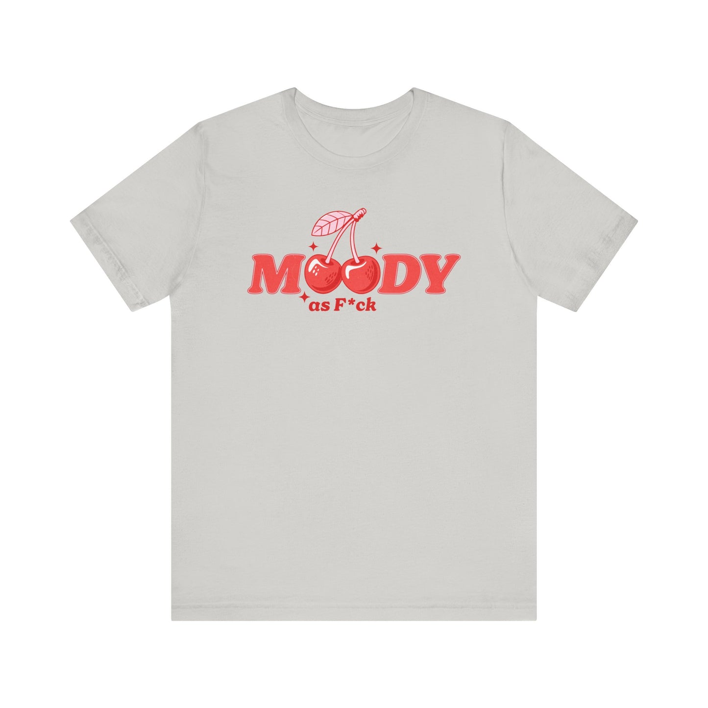 Moody AF front Cherries Self Love skeleton Heart Back