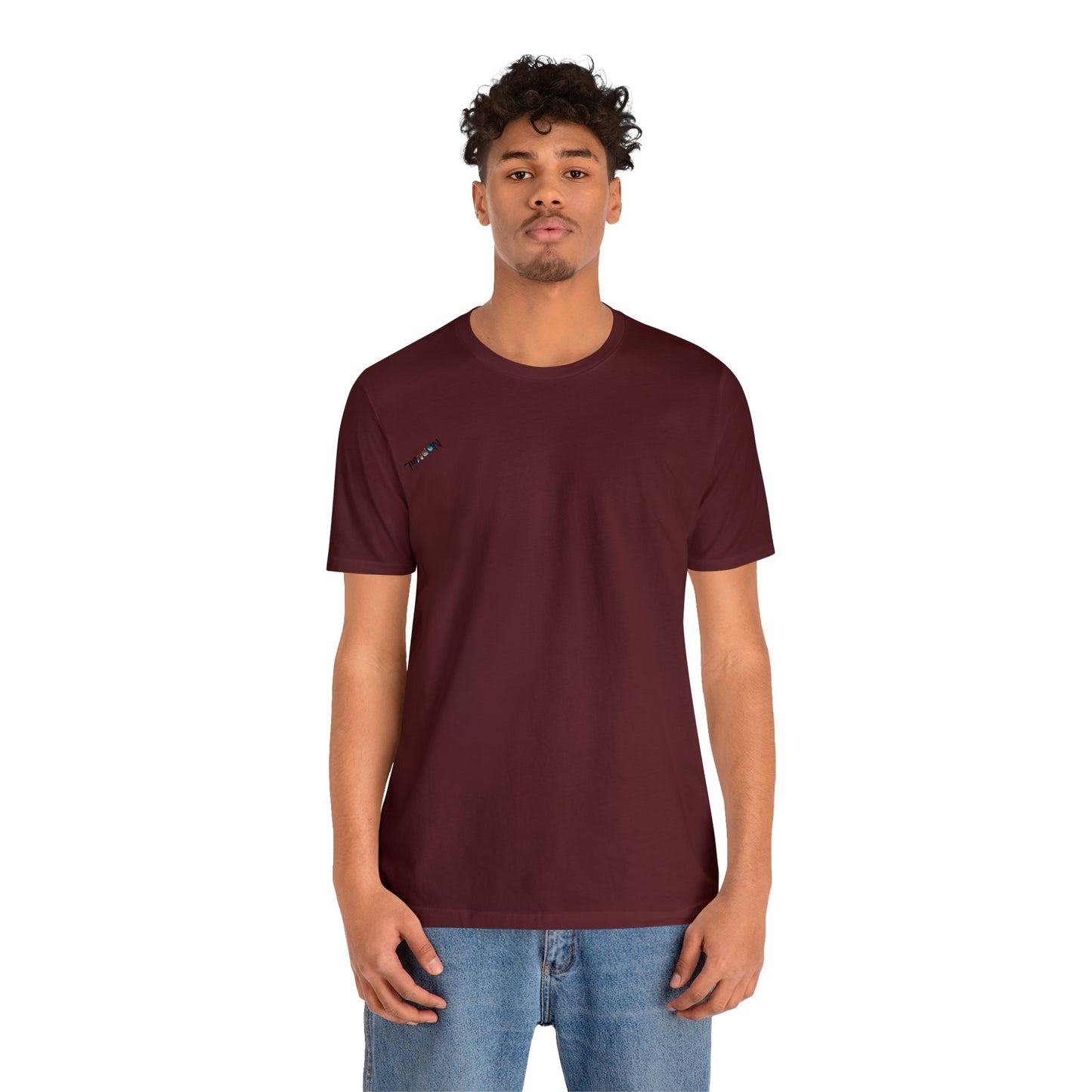 Normal Wear Unisex Jersey Short Sleeve Tee