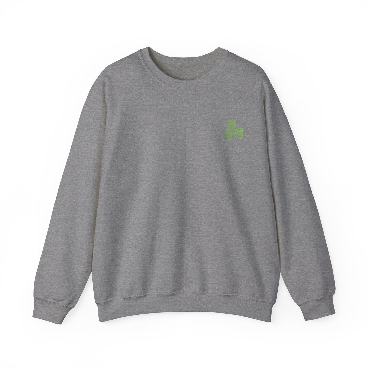 St Patricks Basic CloverUnisex Heavy Blend™ Crewneck Sweatshirt
