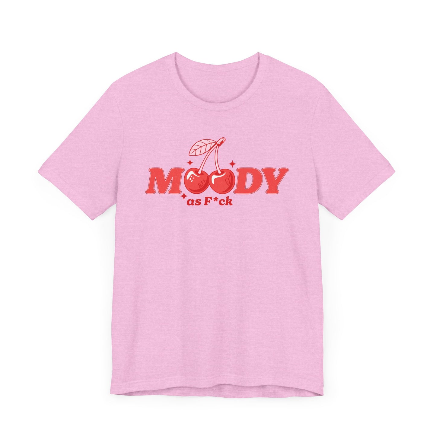 Moody AF front Cherries Self Love skeleton Heart Back