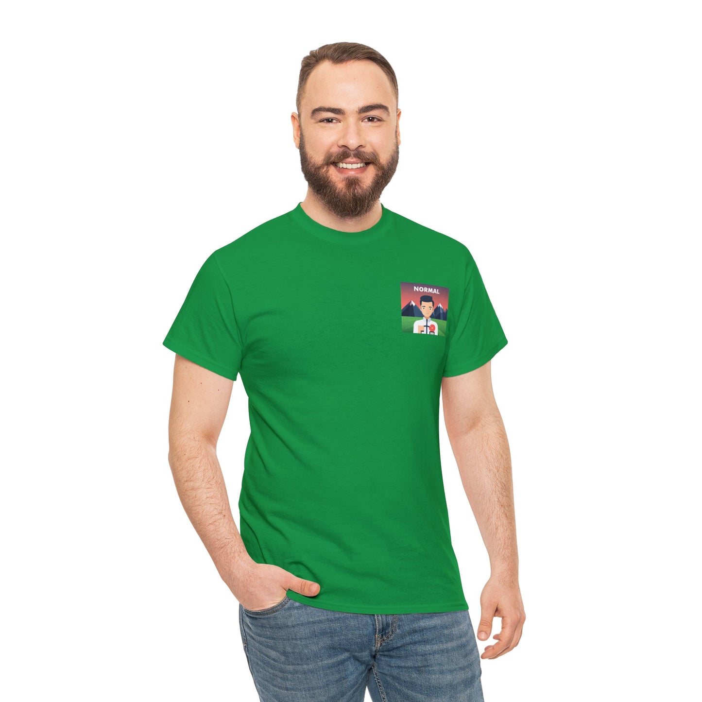 Normal Wear Unisex Heavy Cotton Tee