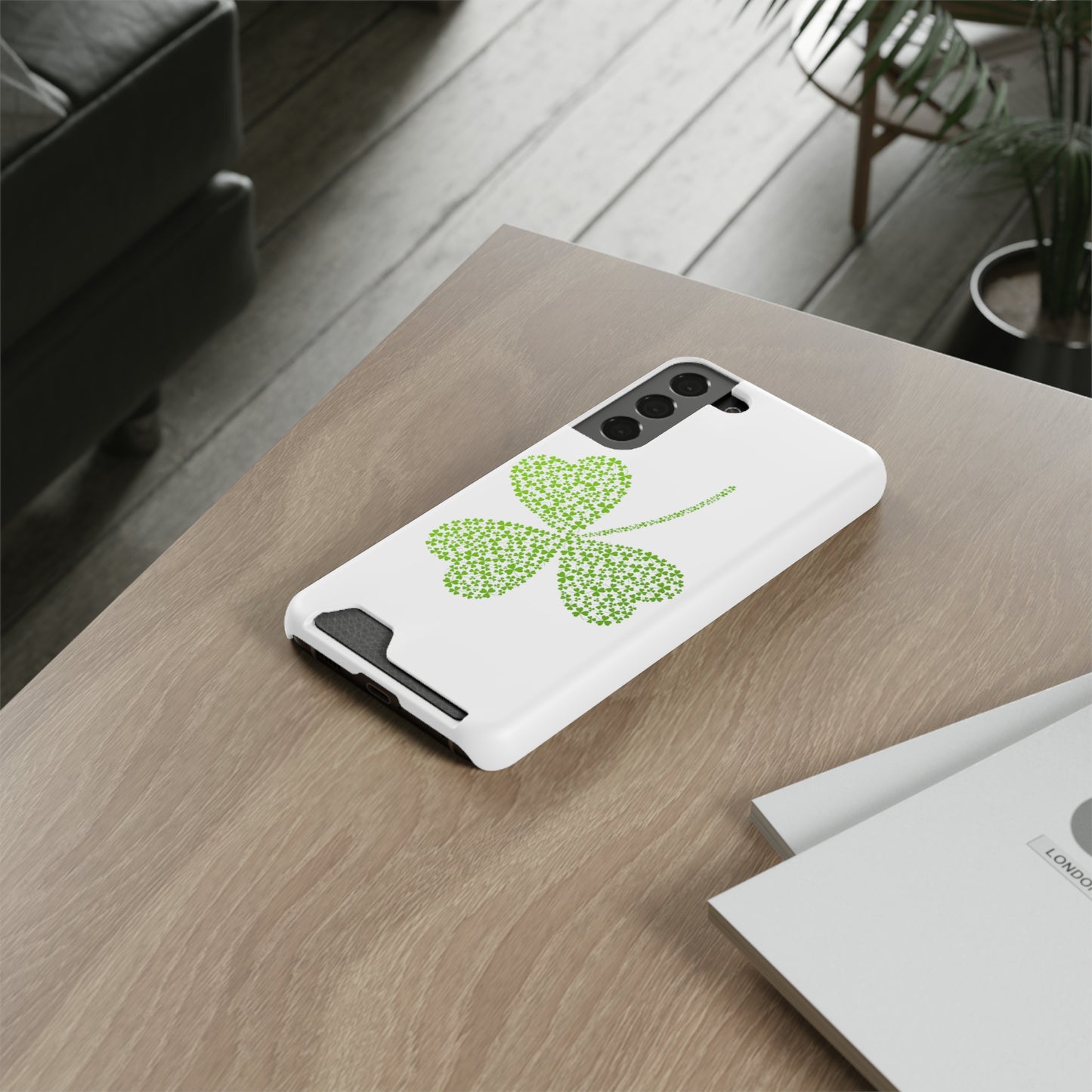 Clover St. Patricks Case With Card Holder
