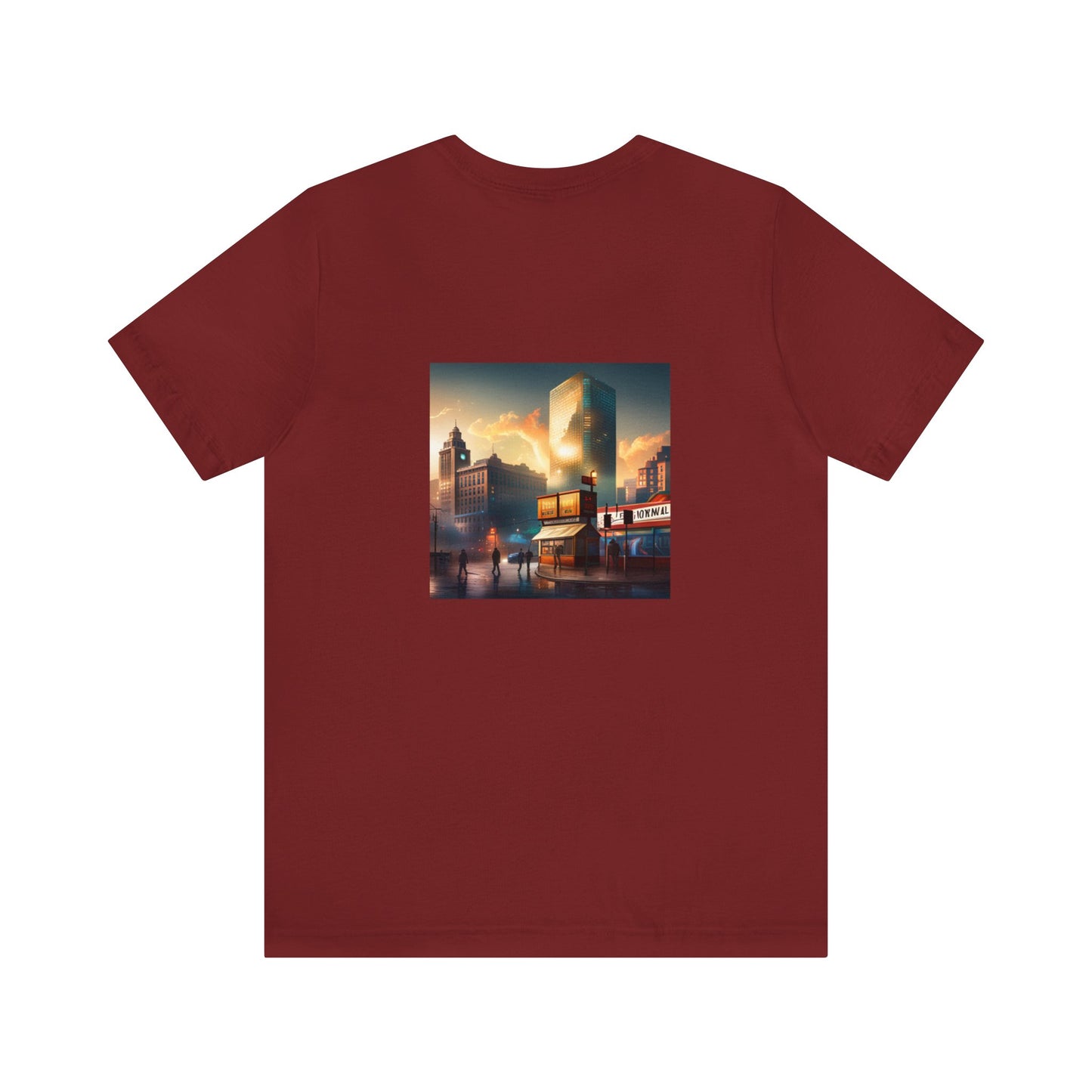 Normal Wear Unisex Jersey Short Sleeve Tee