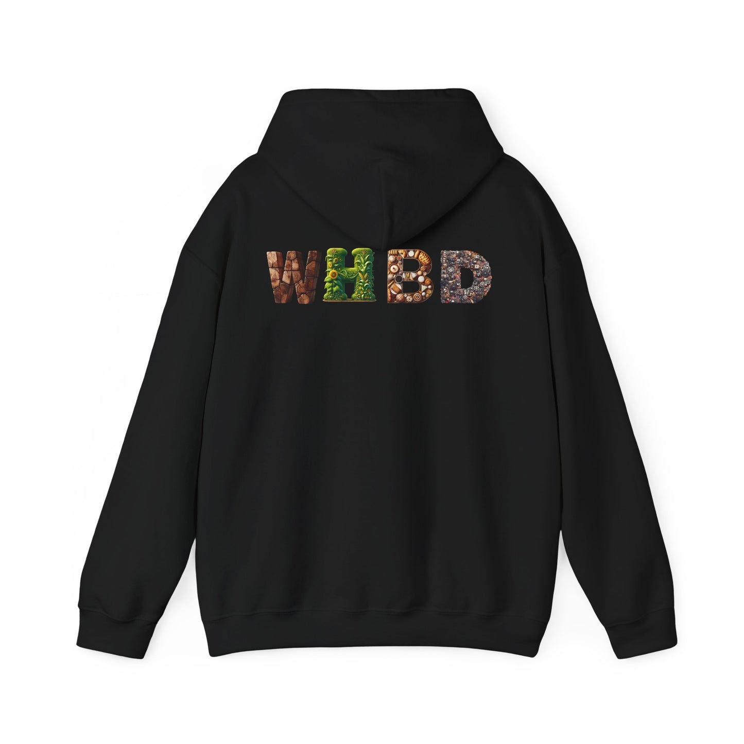 Nature-Inspired WHBD Hoodie, Cozy Sweatshirt for Nature Lovers, Perfect for Fall, Earth Day, Gift for Friends, Unisex Apparel