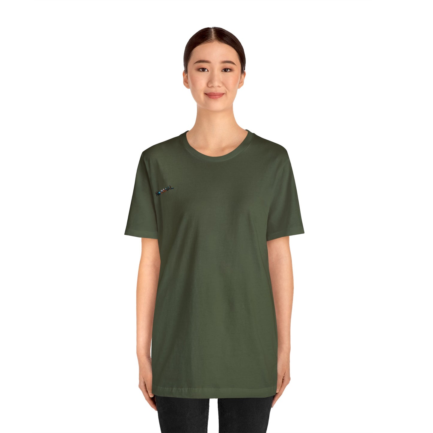 Normal Wear Unisex Jersey Short Sleeve Tee