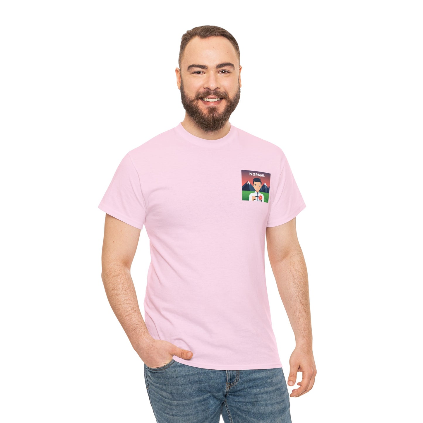 Normal Wear Unisex Heavy Cotton Tee