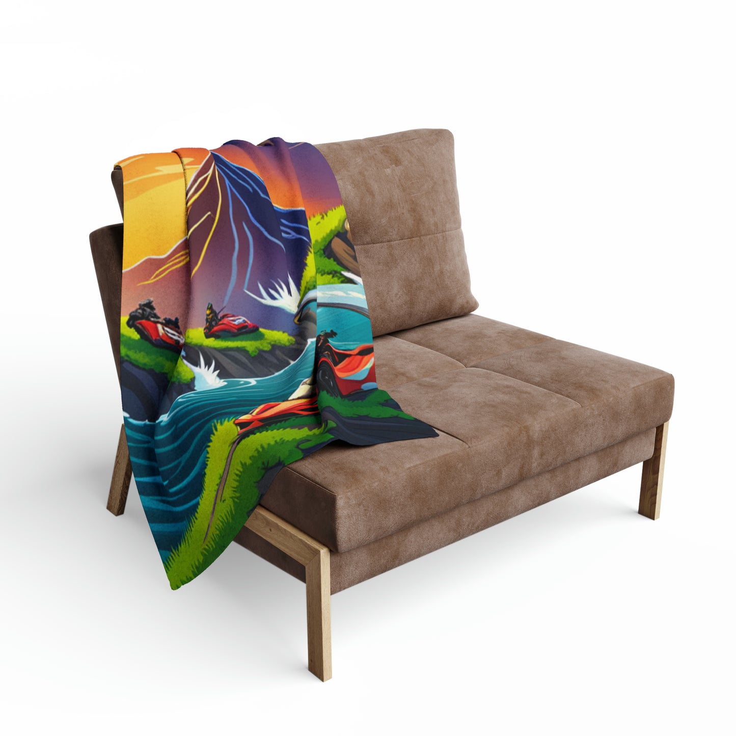 AI fortnite Arctic Fleece Blanket