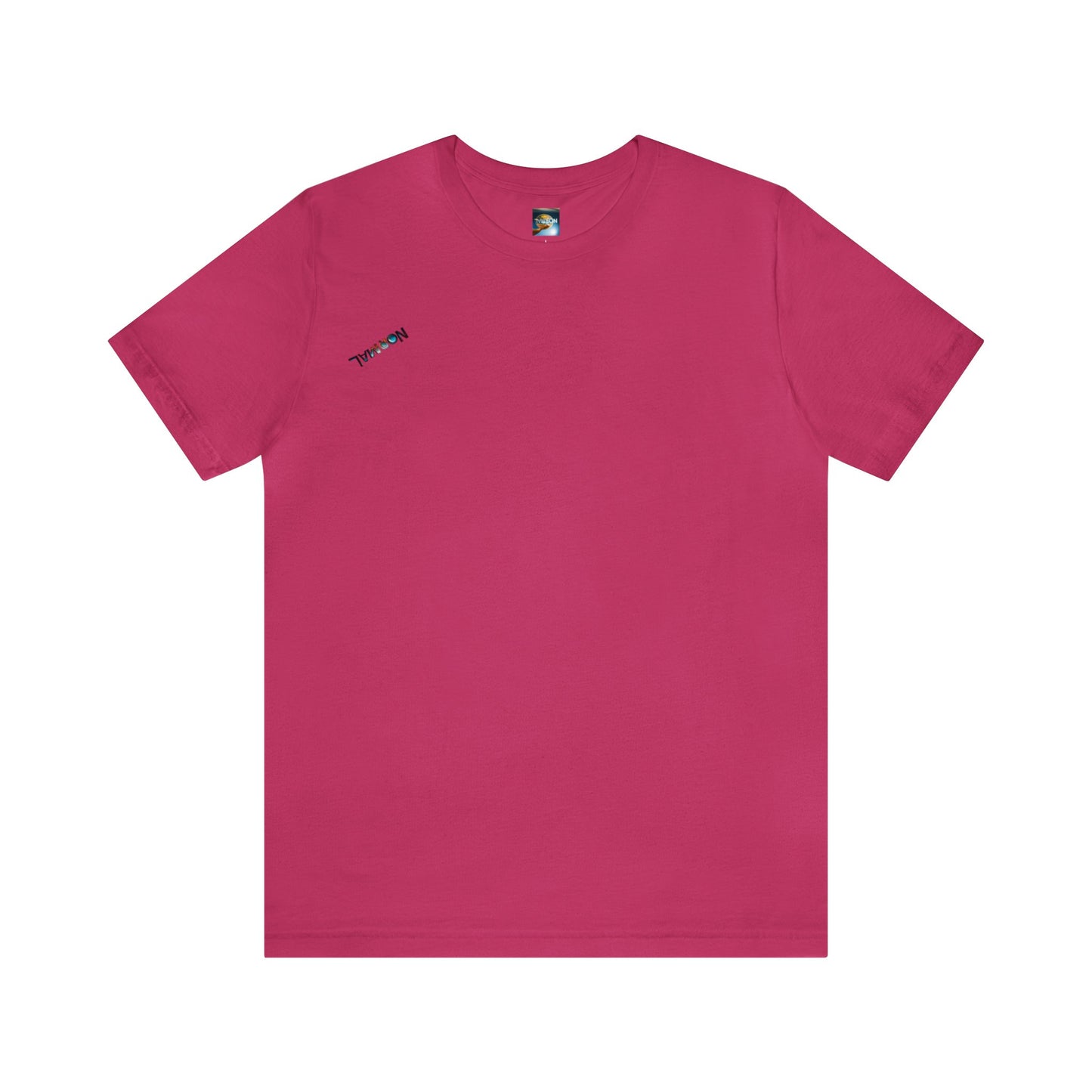 Normal Wear Unisex Jersey Short Sleeve Tee