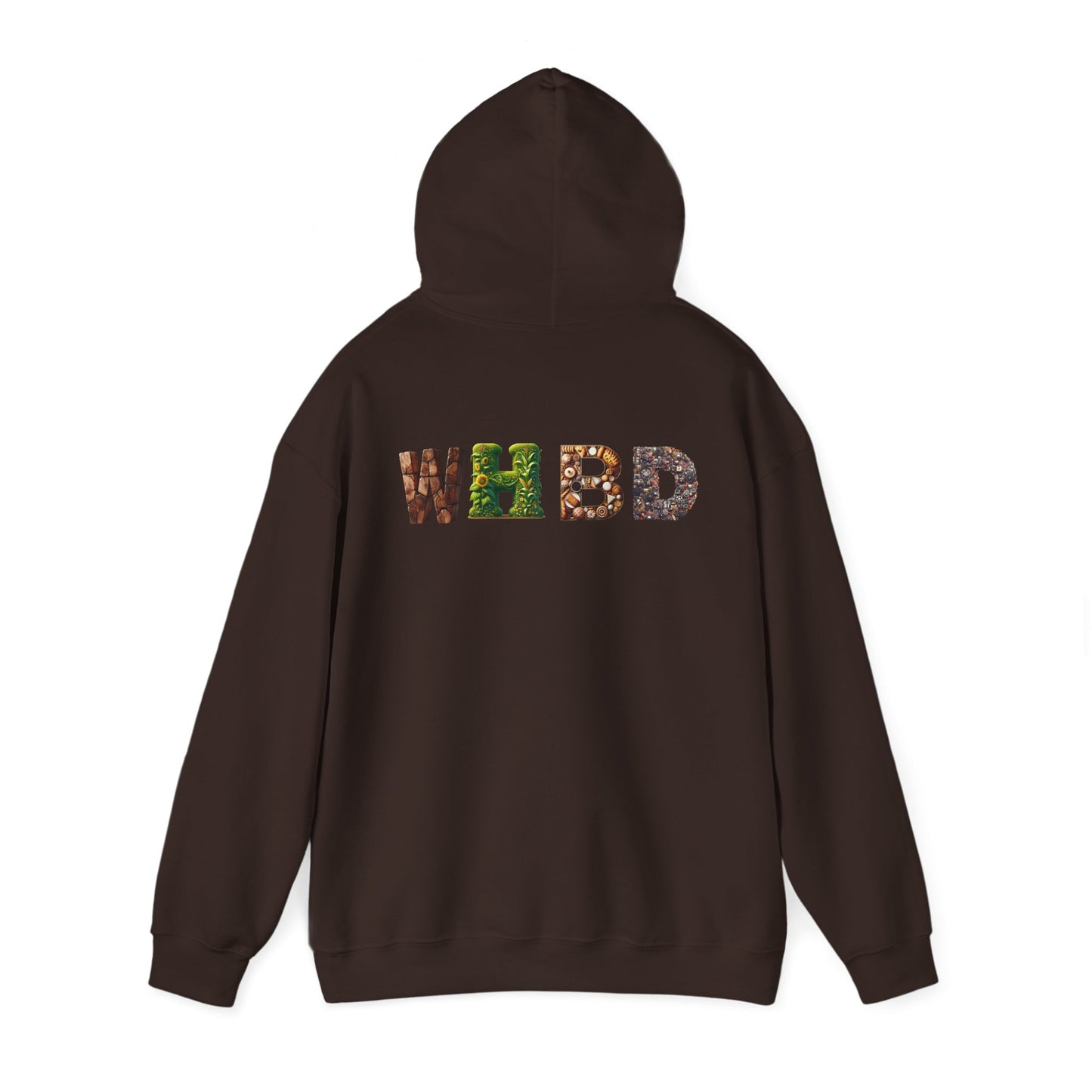 Nature-Inspired WHBD Hoodie, Cozy Sweatshirt for Nature Lovers, Perfect for Fall, Earth Day, Gift for Friends, Unisex Apparel