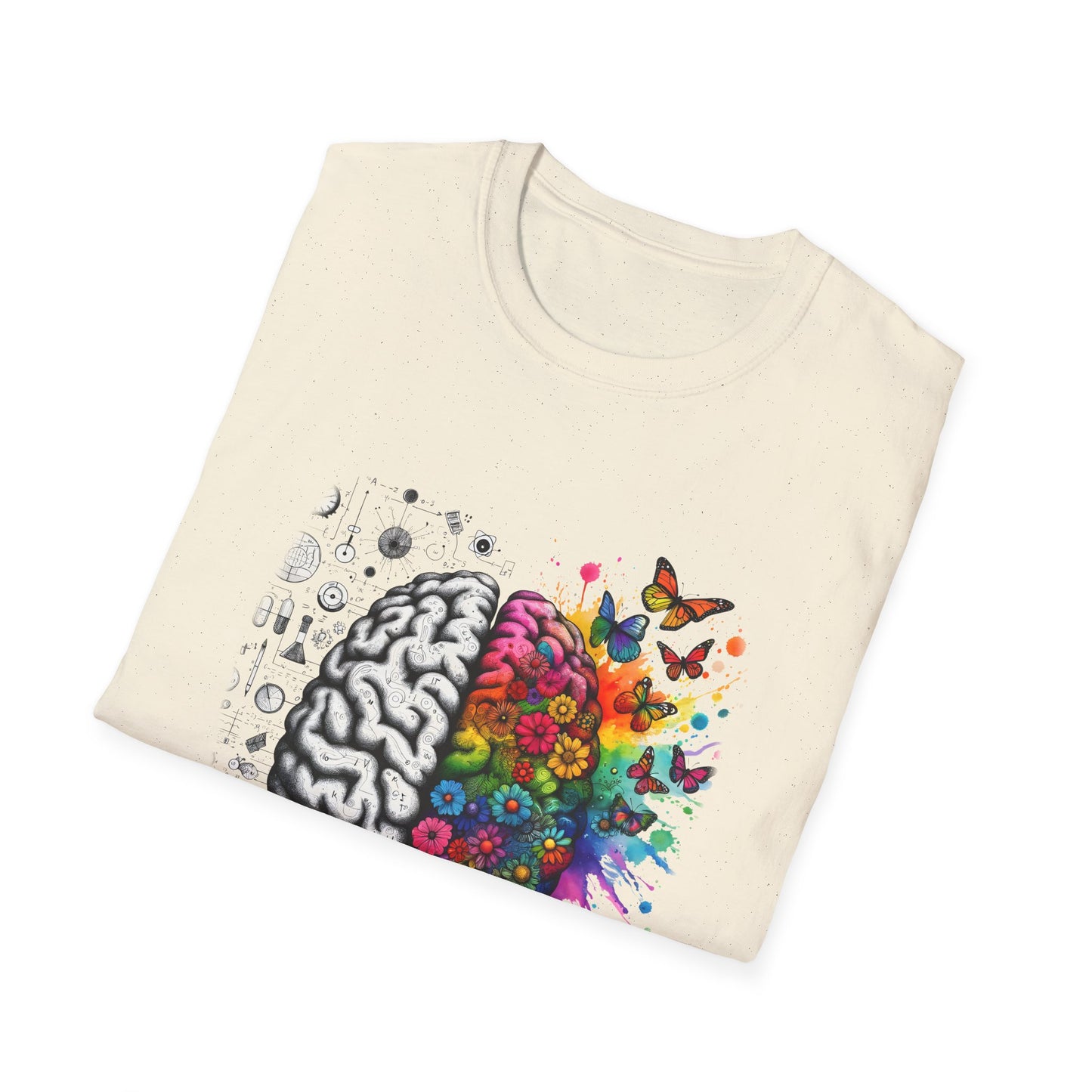 Mental Health is Health T-Shirt, Unisex Softstyle Tee, Positive Vibes, Mental Health Awareness, Gift for Friends, Self-Care Apparel,