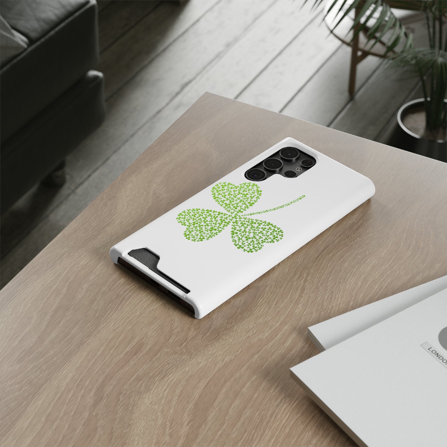 Clover St. Patricks Case With Card Holder