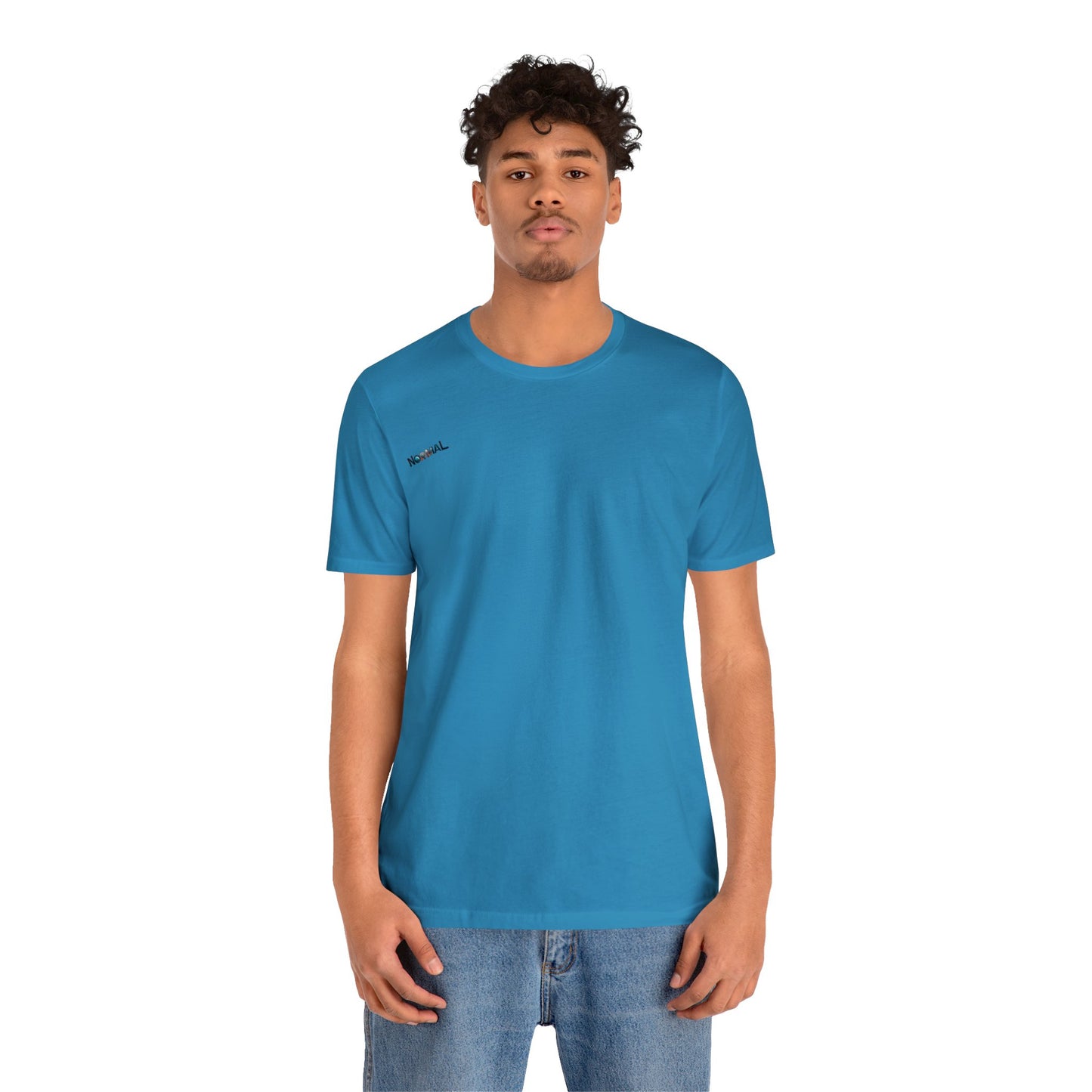 Normal Wear Unisex Jersey Short Sleeve Tee