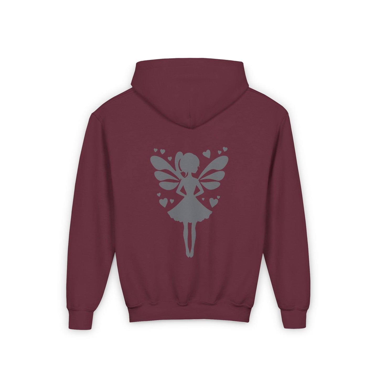Fairy Hooded Sweatshirt with Outlines
