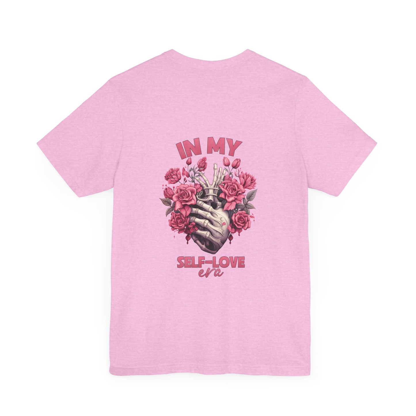Moody AF front Cherries Self Love skeleton Heart Back