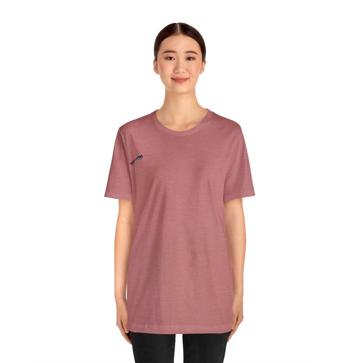 Normal Wear Unisex Jersey Short Sleeve Tee
