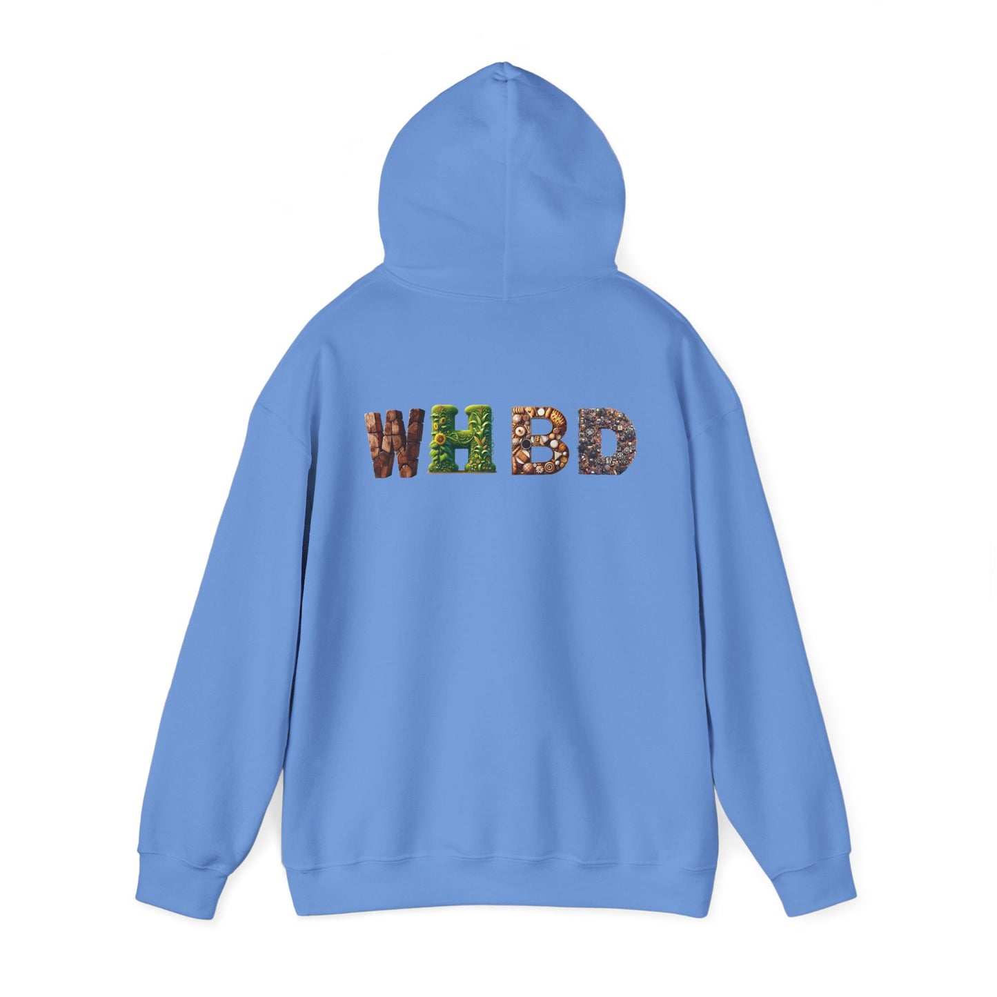 Nature-Inspired WHBD Hoodie, Cozy Sweatshirt for Nature Lovers, Perfect for Fall, Earth Day, Gift for Friends, Unisex Apparel