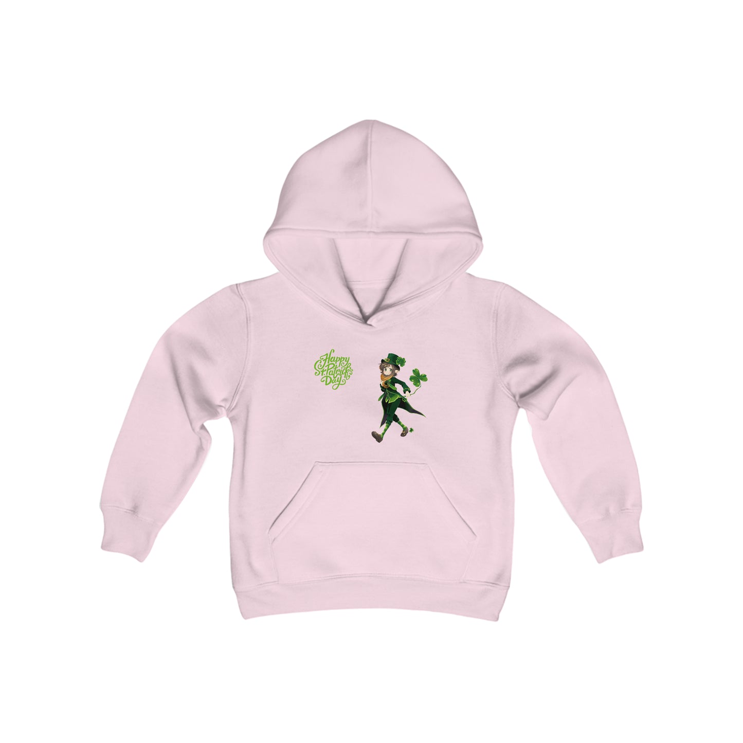 St. Patricks Day Youth Heavy Blend Hooded Sweatshirt
