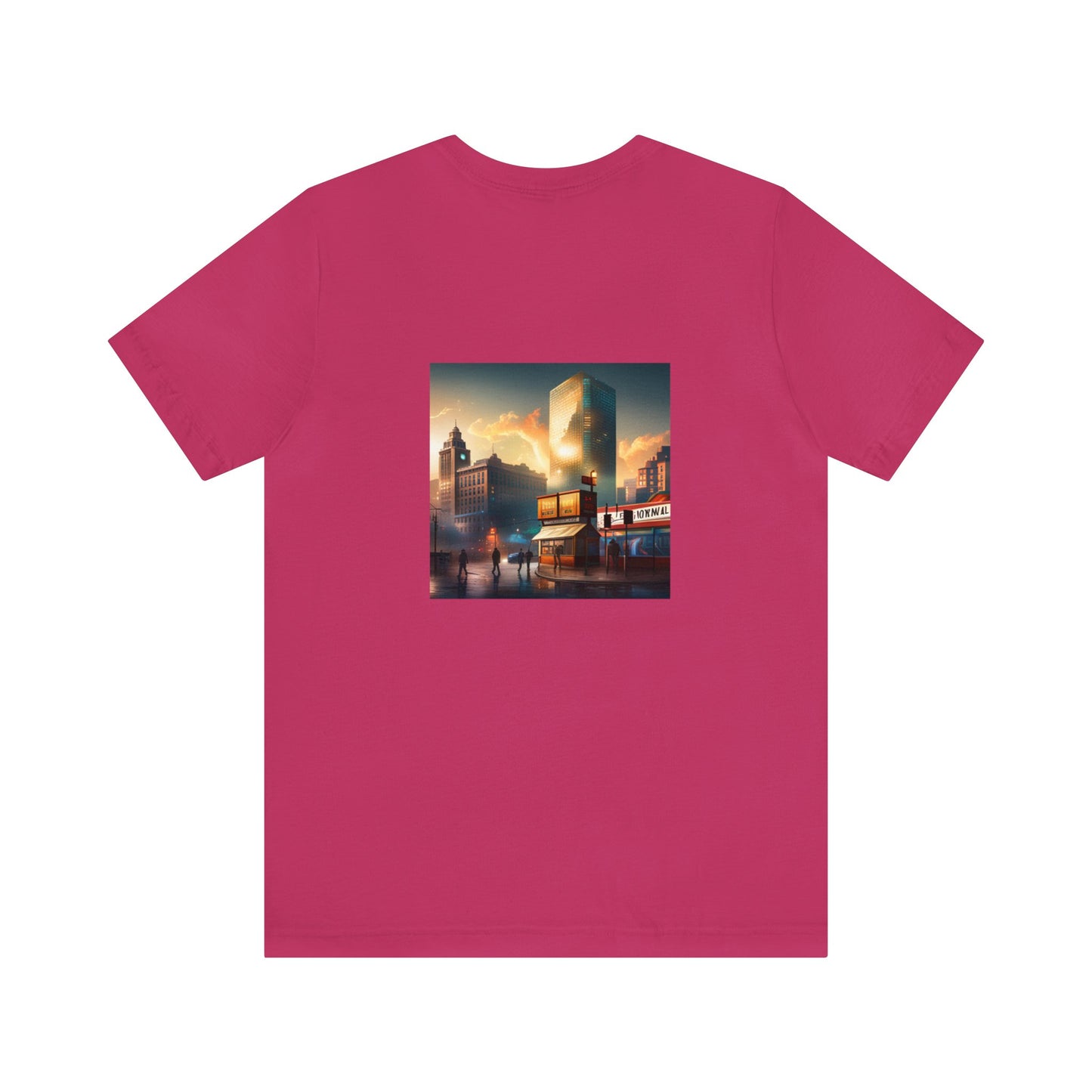 Normal Wear Unisex Jersey Short Sleeve Tee
