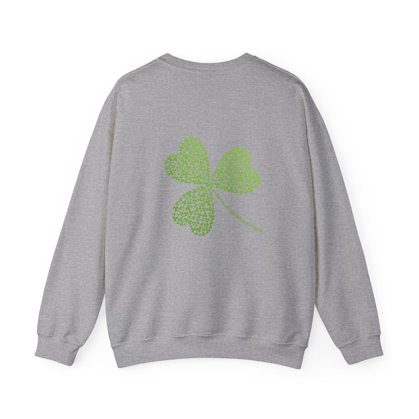St Patricks Basic CloverUnisex Heavy Blend™ Crewneck Sweatshirt