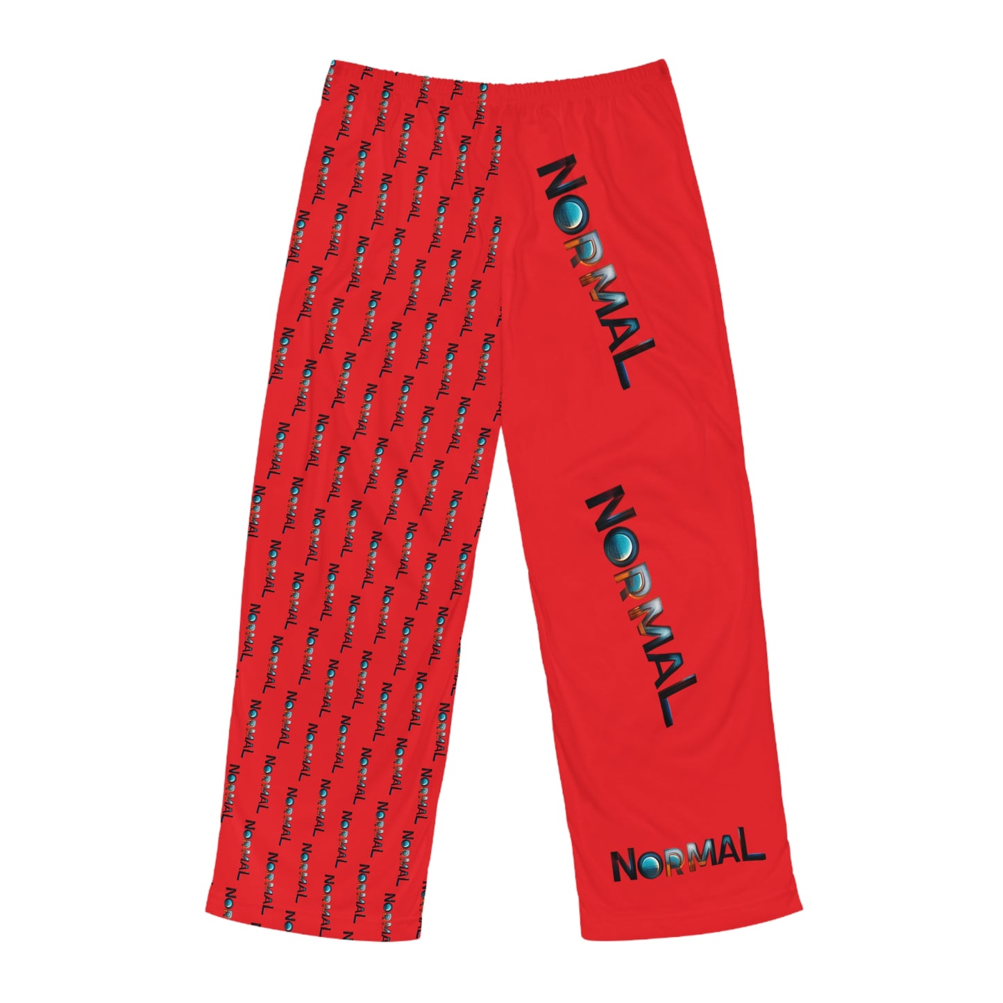 Normal Wear Alt Design Herren-Pyjamahose (AOP)