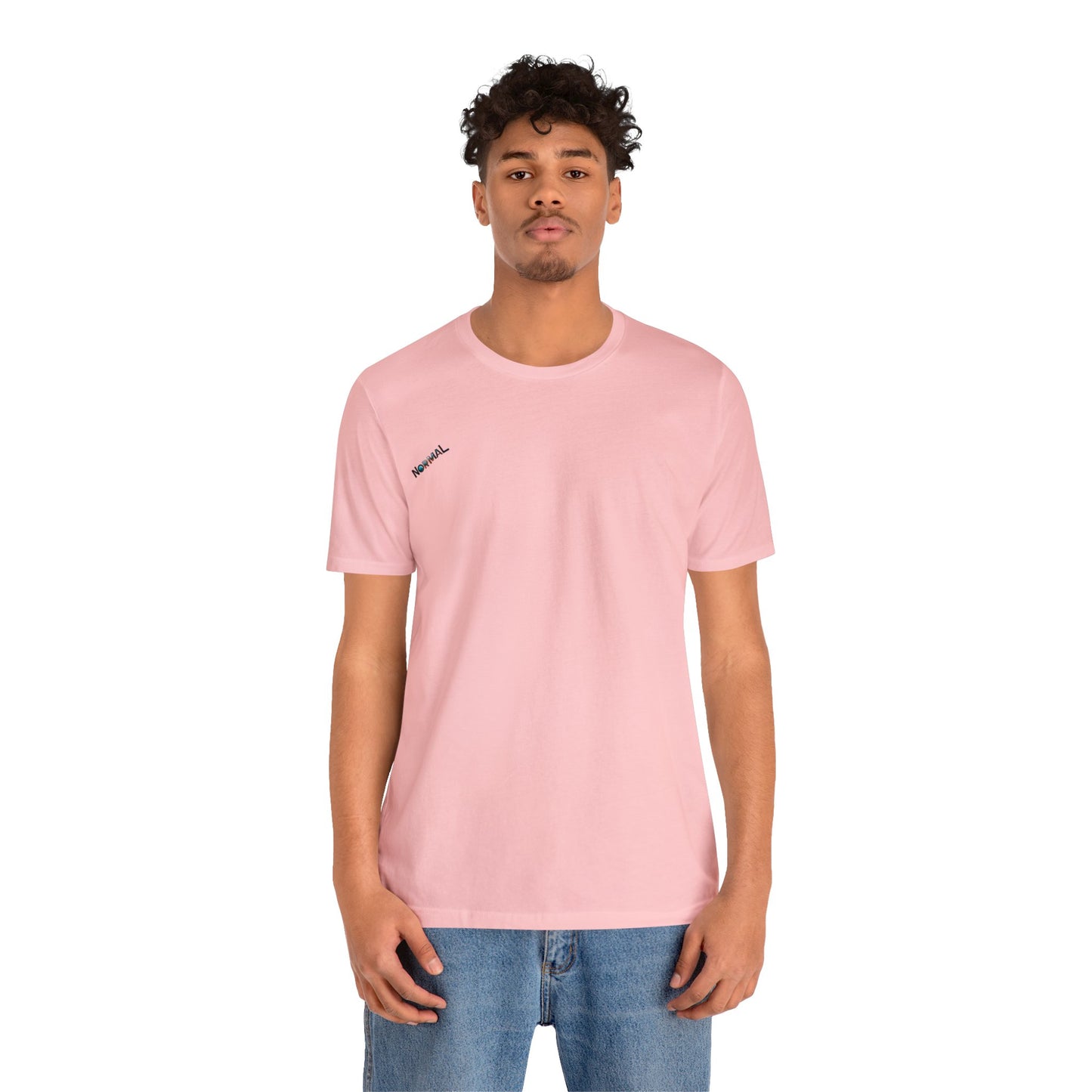 Normal Wear Unisex Jersey Short Sleeve Tee