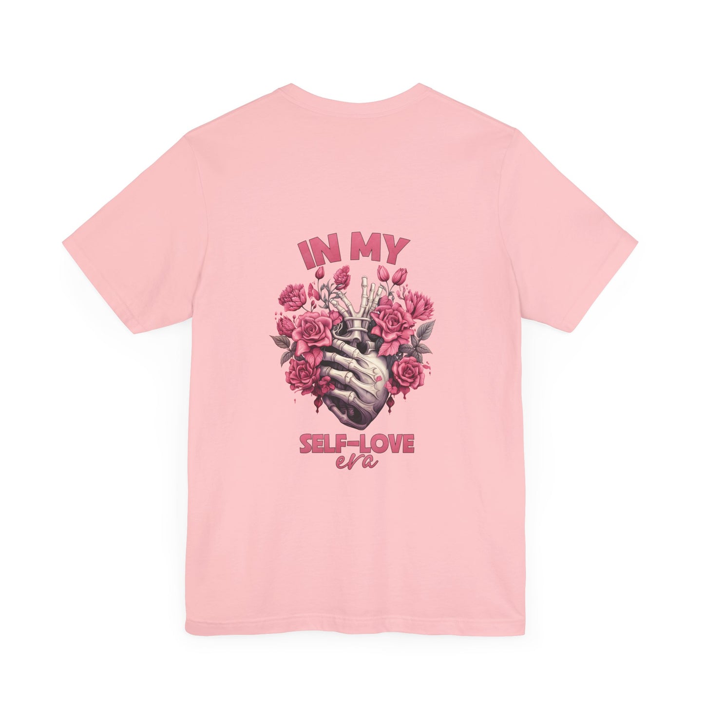 Moody AF front Cherries Self Love skeleton Heart Back
