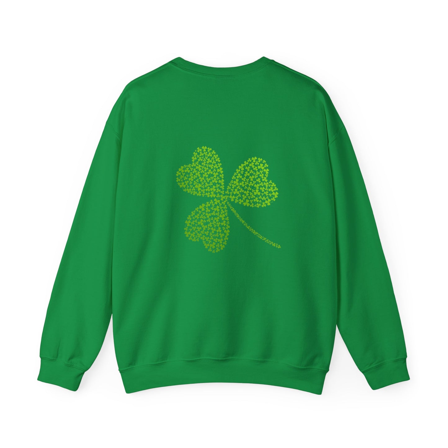 St Patricks Basic CloverUnisex Heavy Blend™ Crewneck Sweatshirt