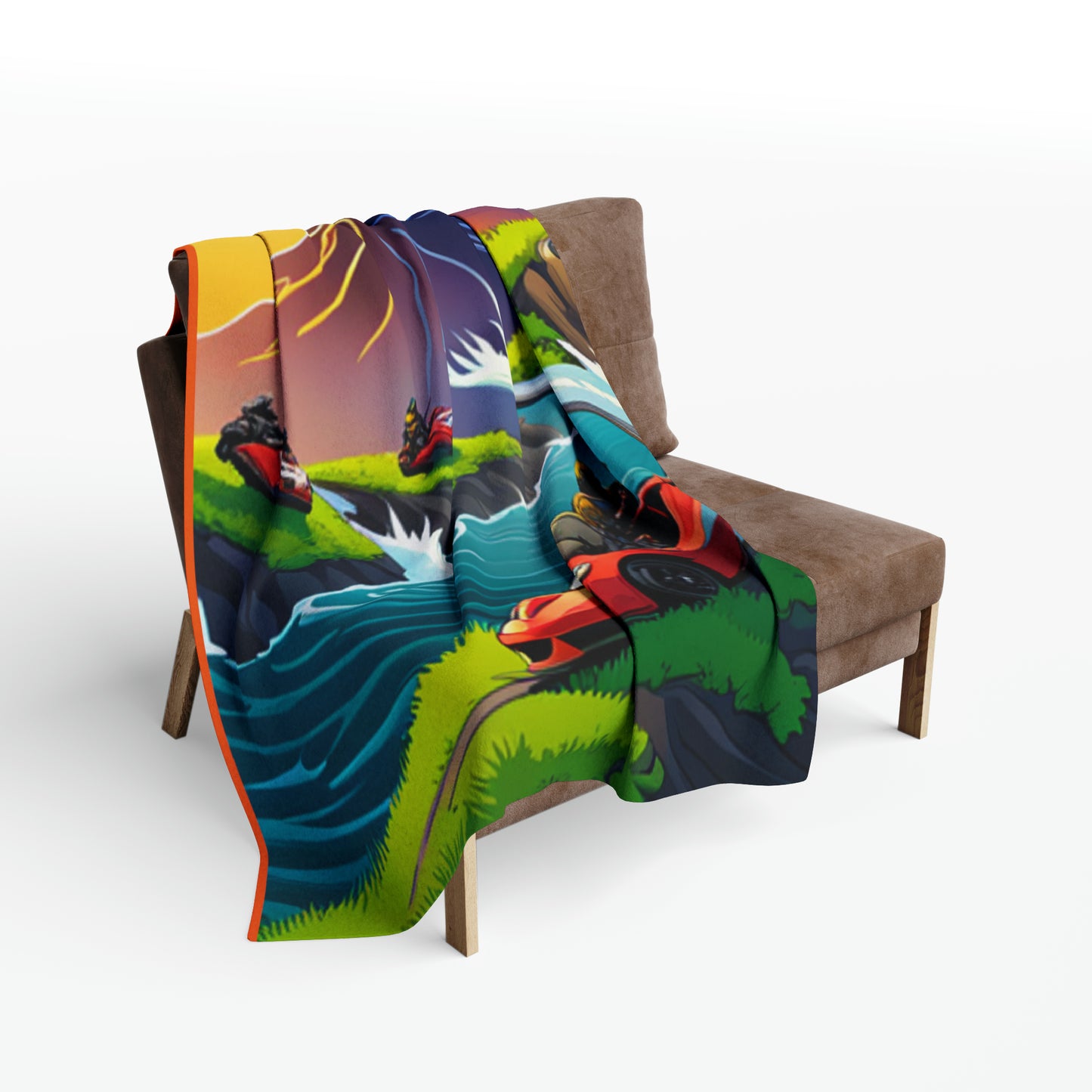 AI fortnite Arctic Fleece Blanket