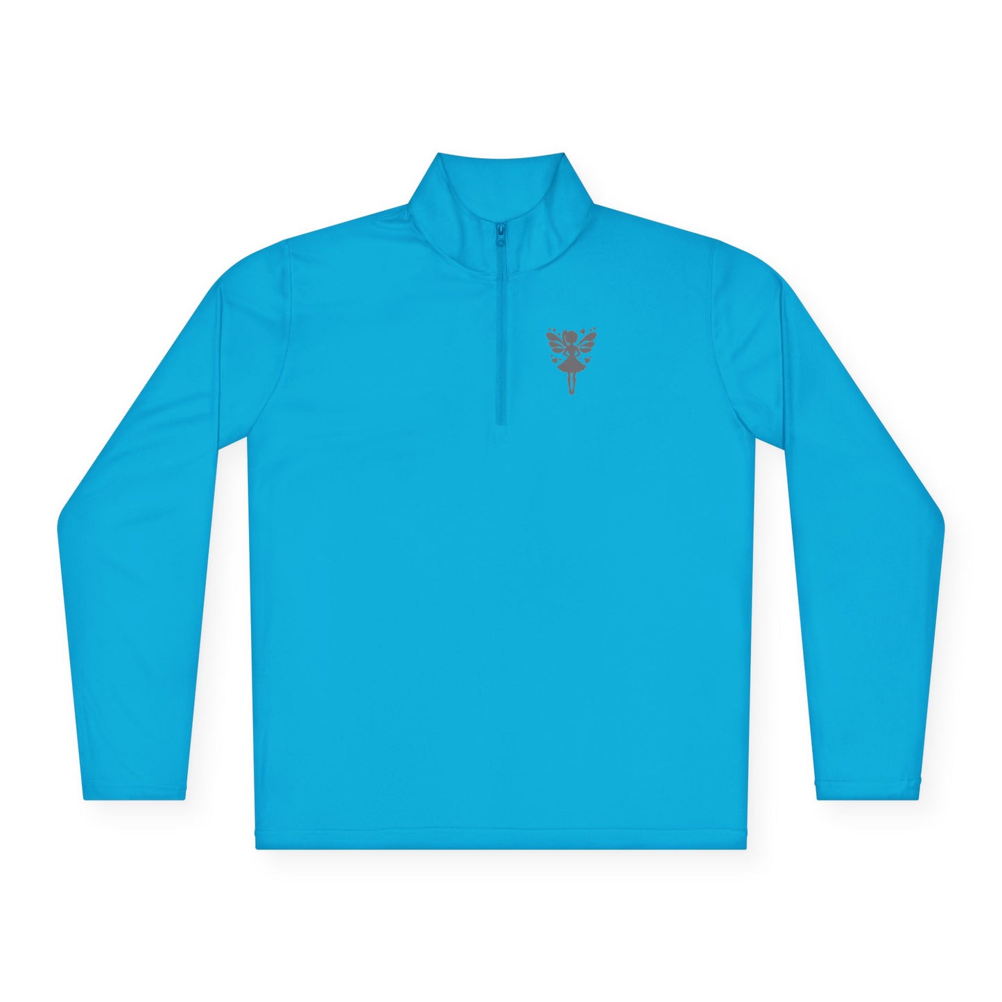 rainbow bones hands making heart shape. Simple Unisex Quarter-Zip Pullover