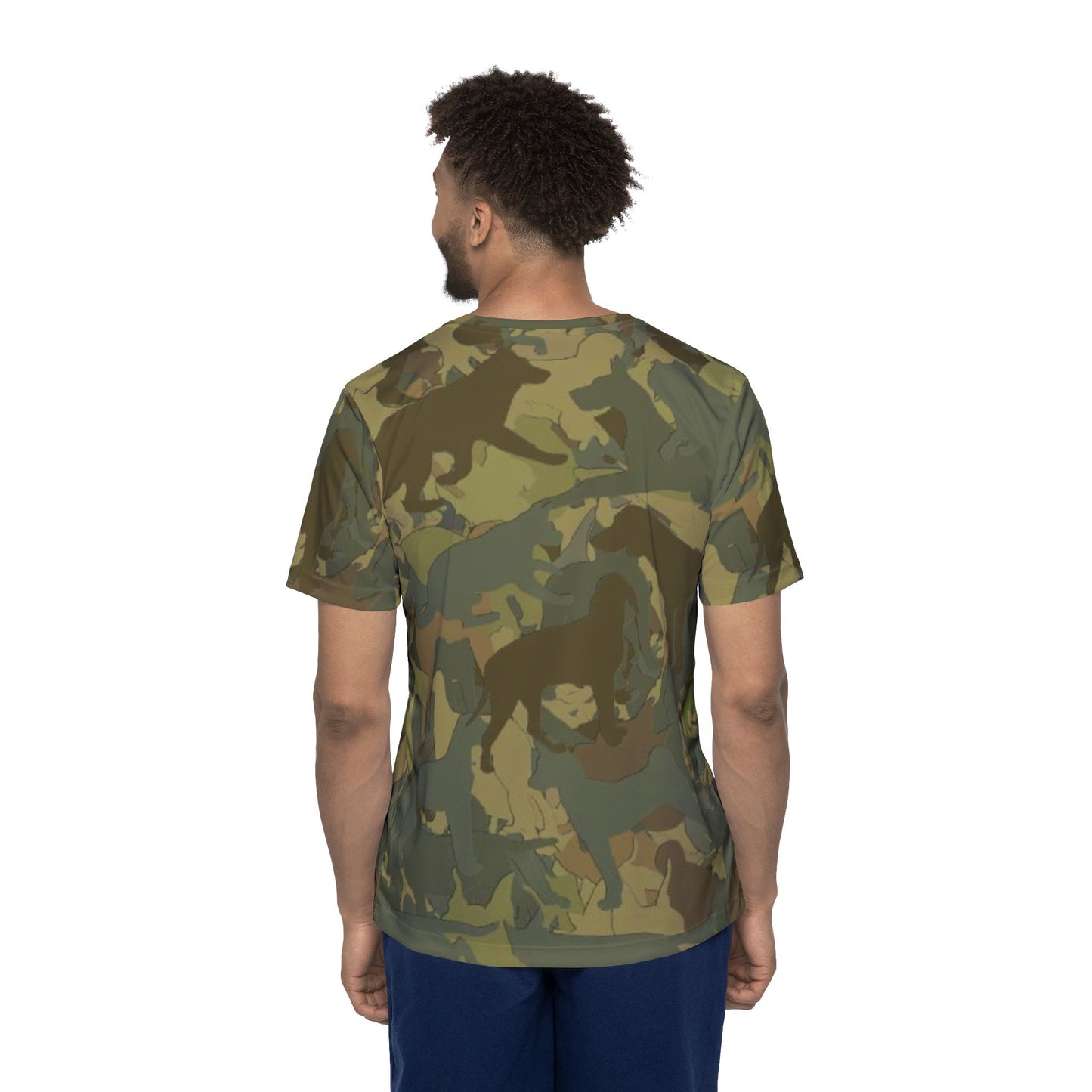 Cute Dog Camo IBBT Region 8 T-Shirt for Bird Technicians