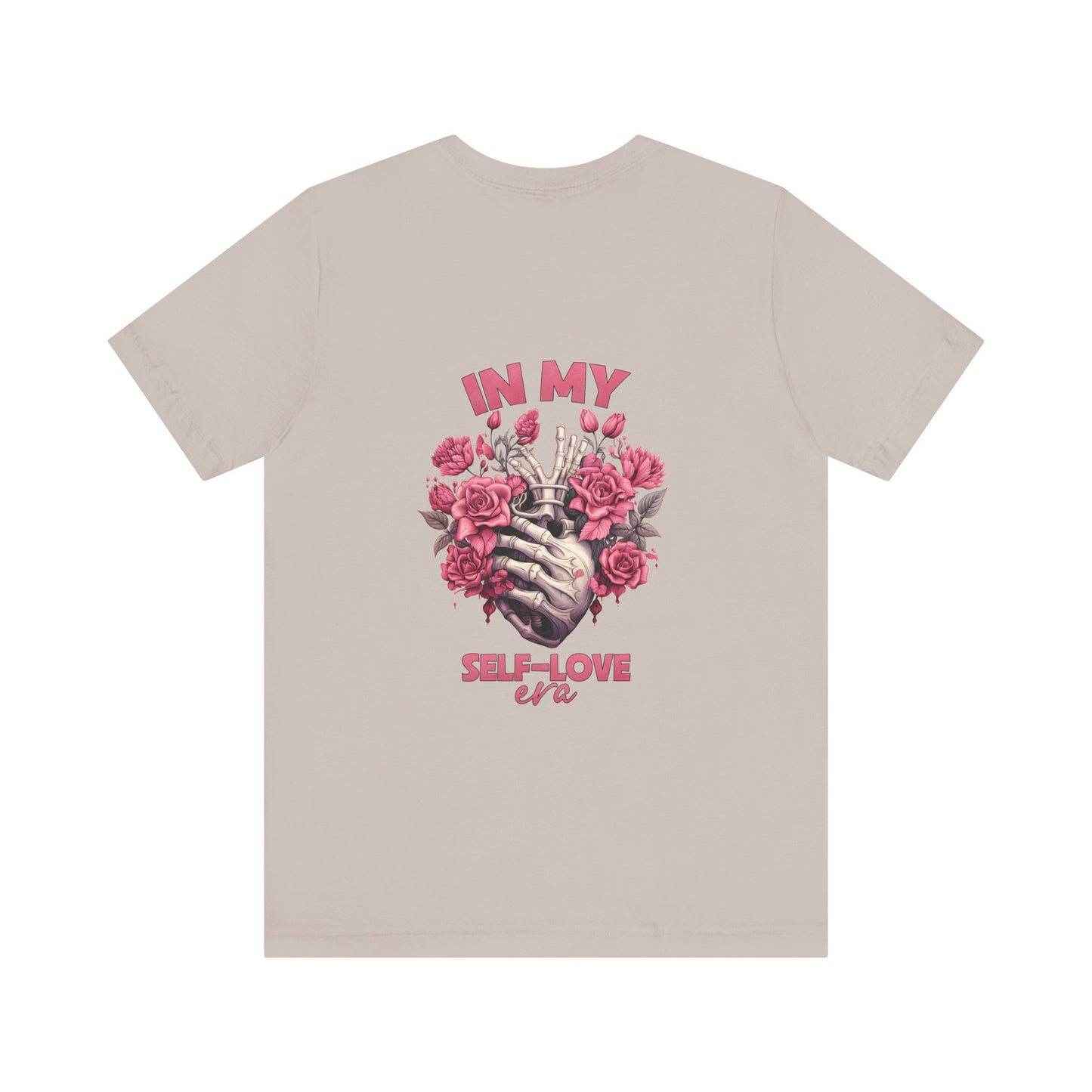 Moody AF front Cherries Self Love skeleton Heart Back