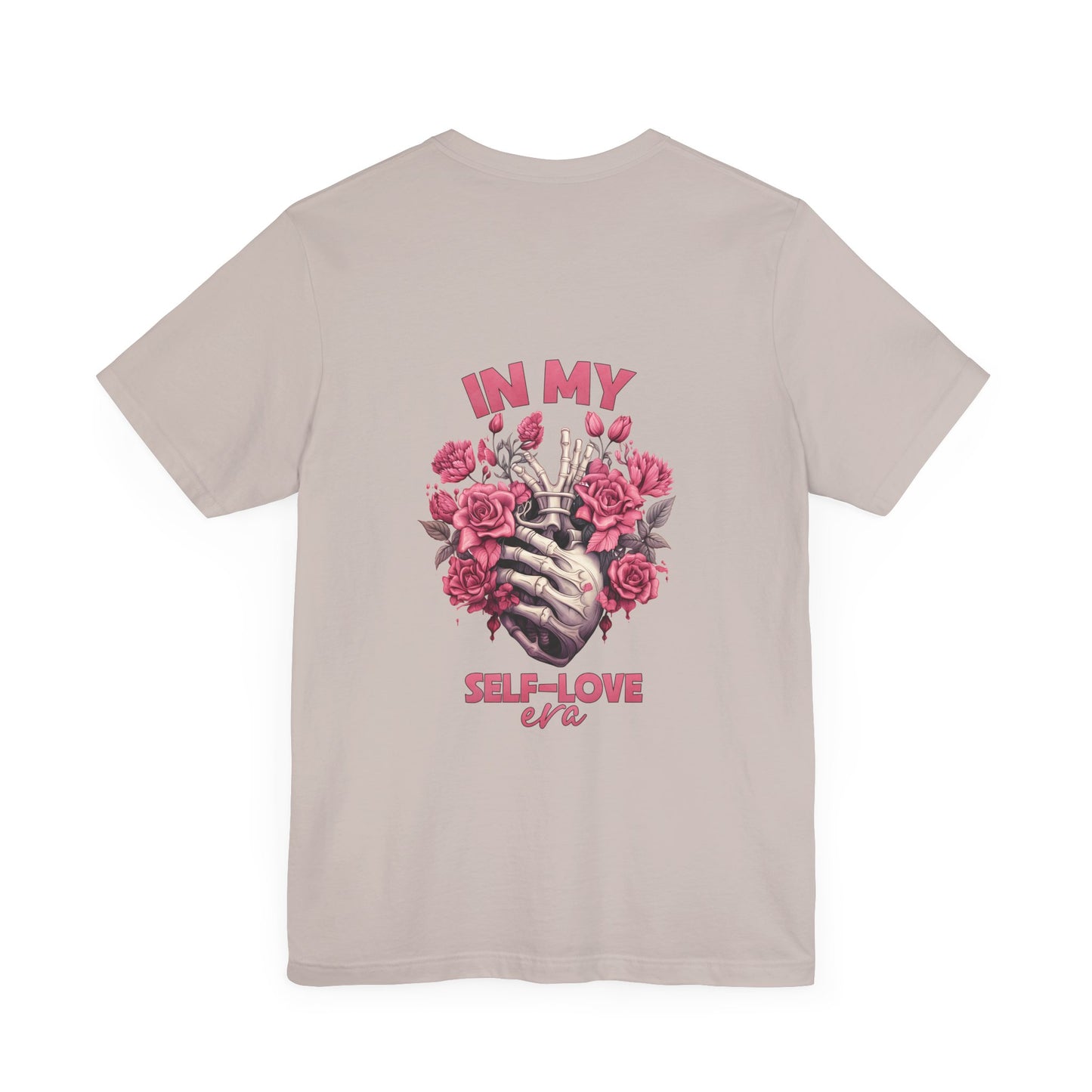 Moody AF front Cherries Self Love skeleton Heart Back