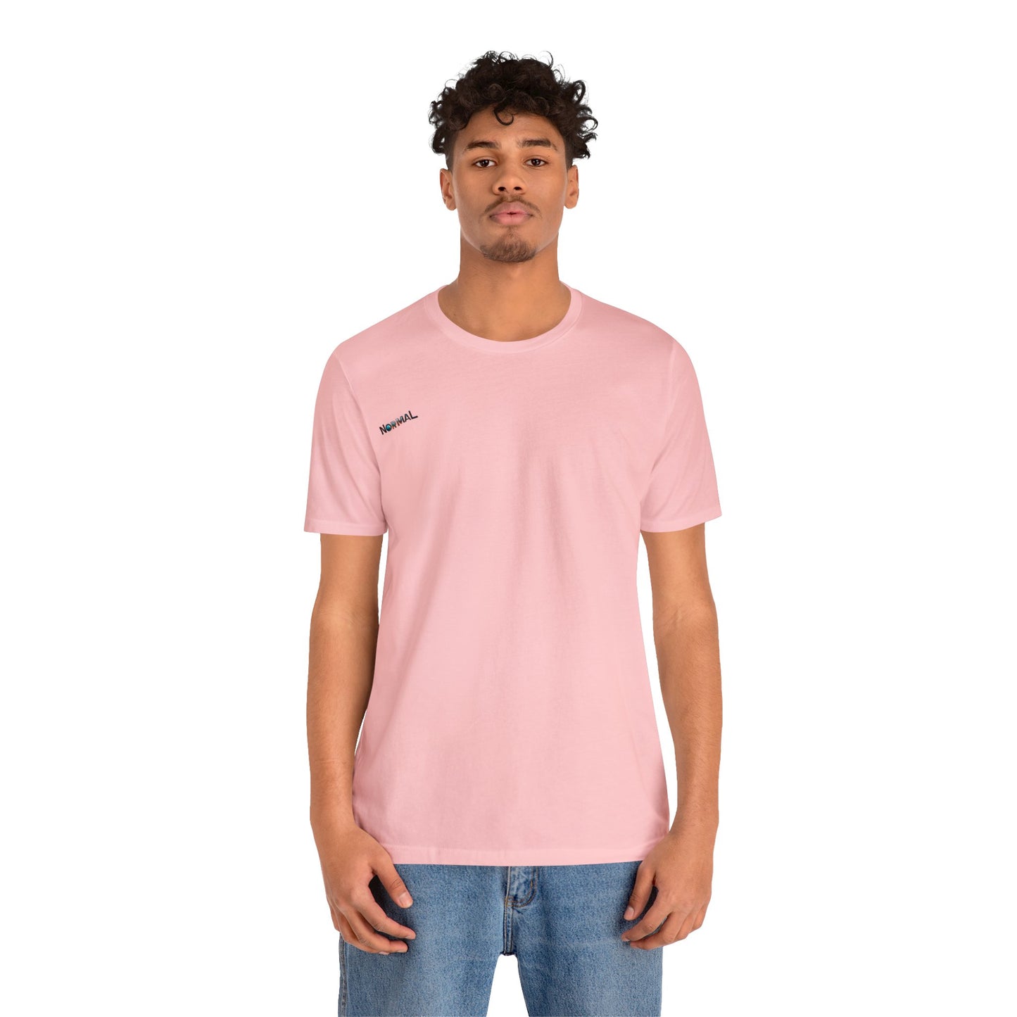 Normal Wear Unisex Jersey Short Sleeve Tee