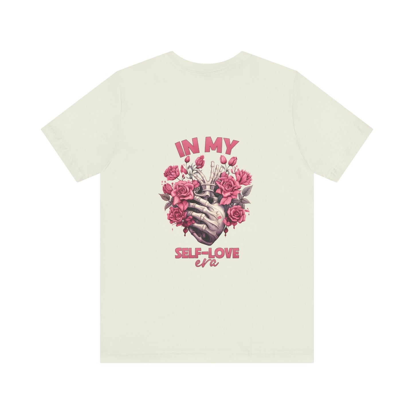 Moody AF front Cherries Self Love skeleton Heart Back