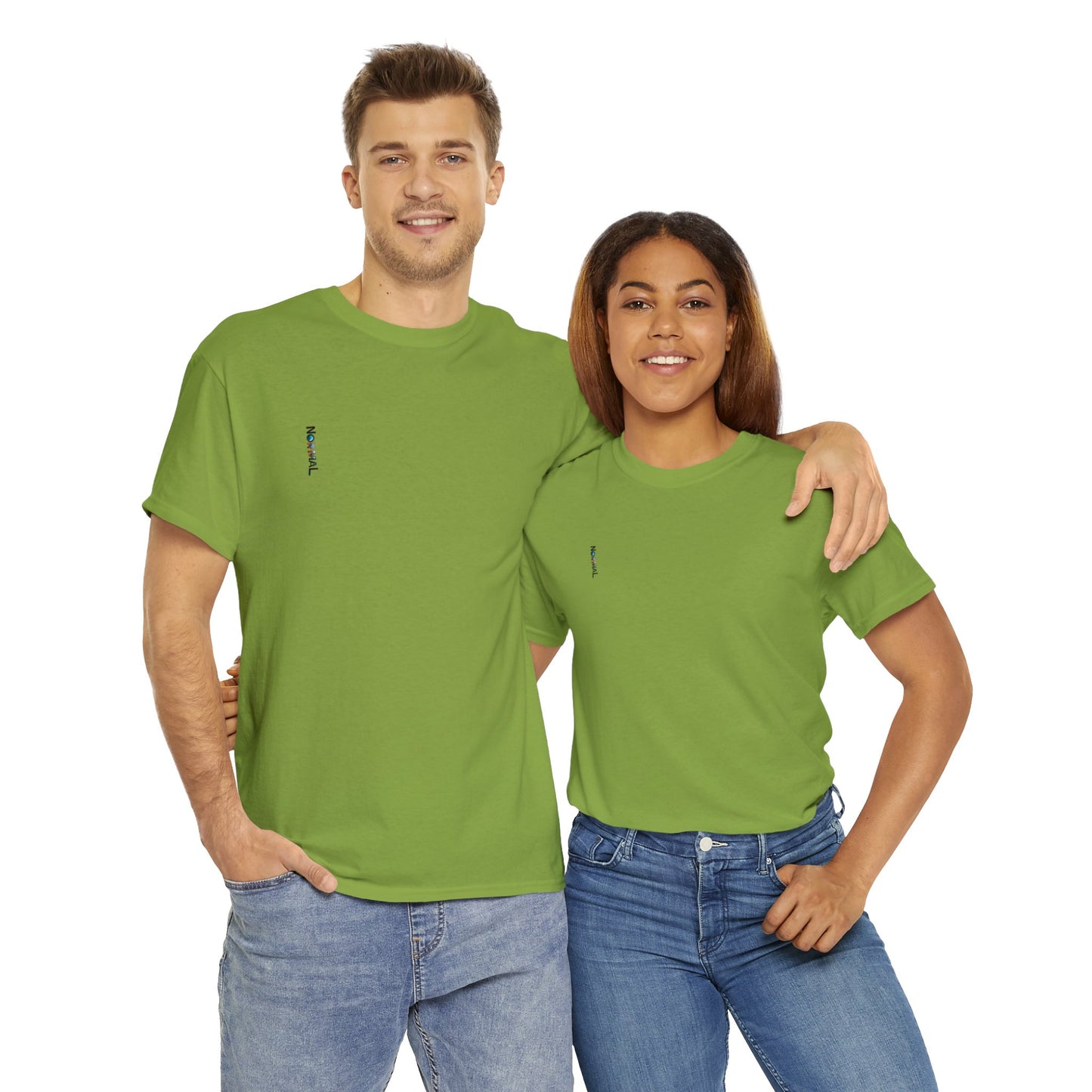 Normales Tragen AI Prints Unisex-T-Shirt aus schwerer Baumwolle