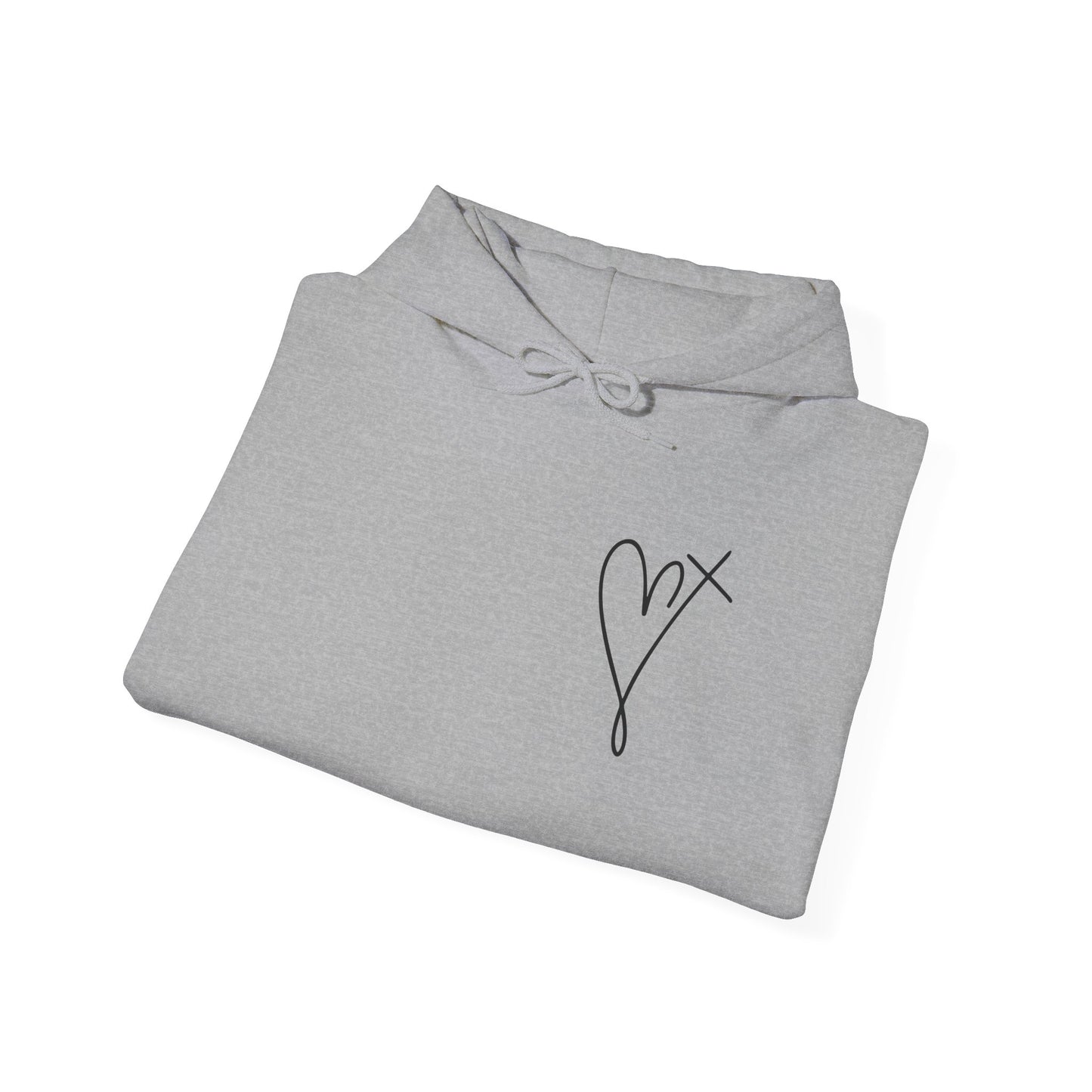 Jesus Has My Back Hoodie - Unisex Heavy Blend™ Sweatshirt, Faith-Based Gift, Cozy Comfort, Religious Apparel, Inspirational Wear
