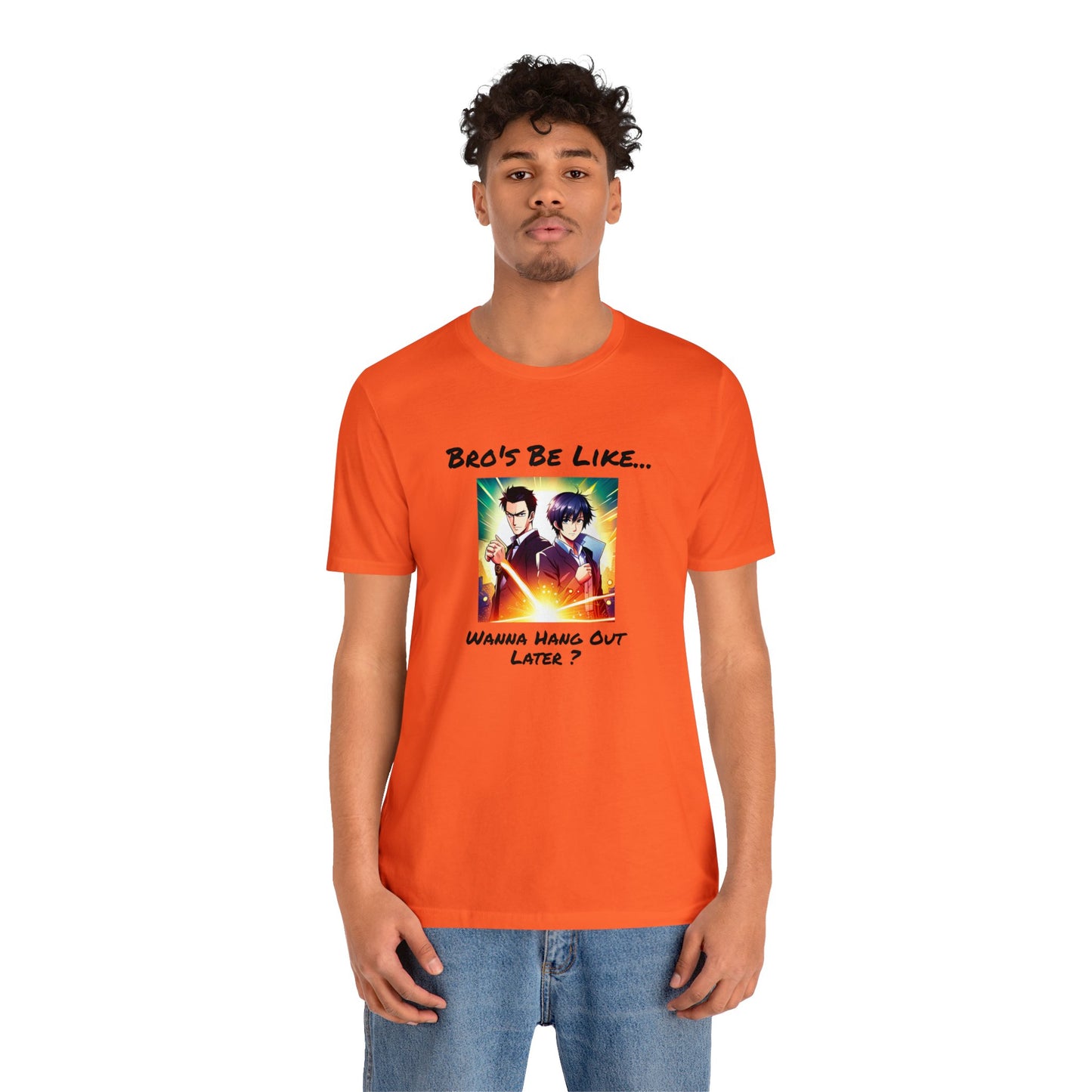 Normal Wear Unisex Jersey Short Sleeve Tee