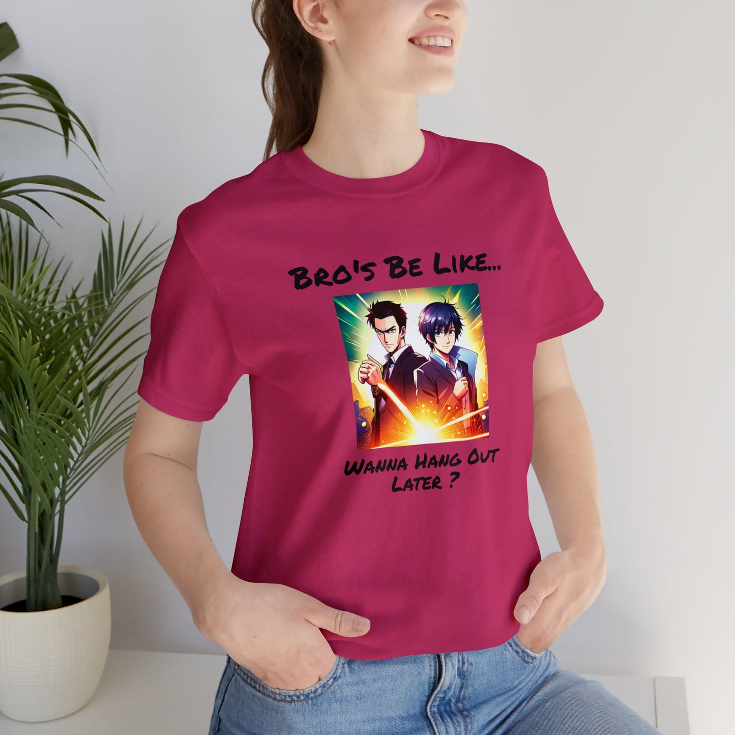 Normal Wear Unisex Jersey Short Sleeve Tee