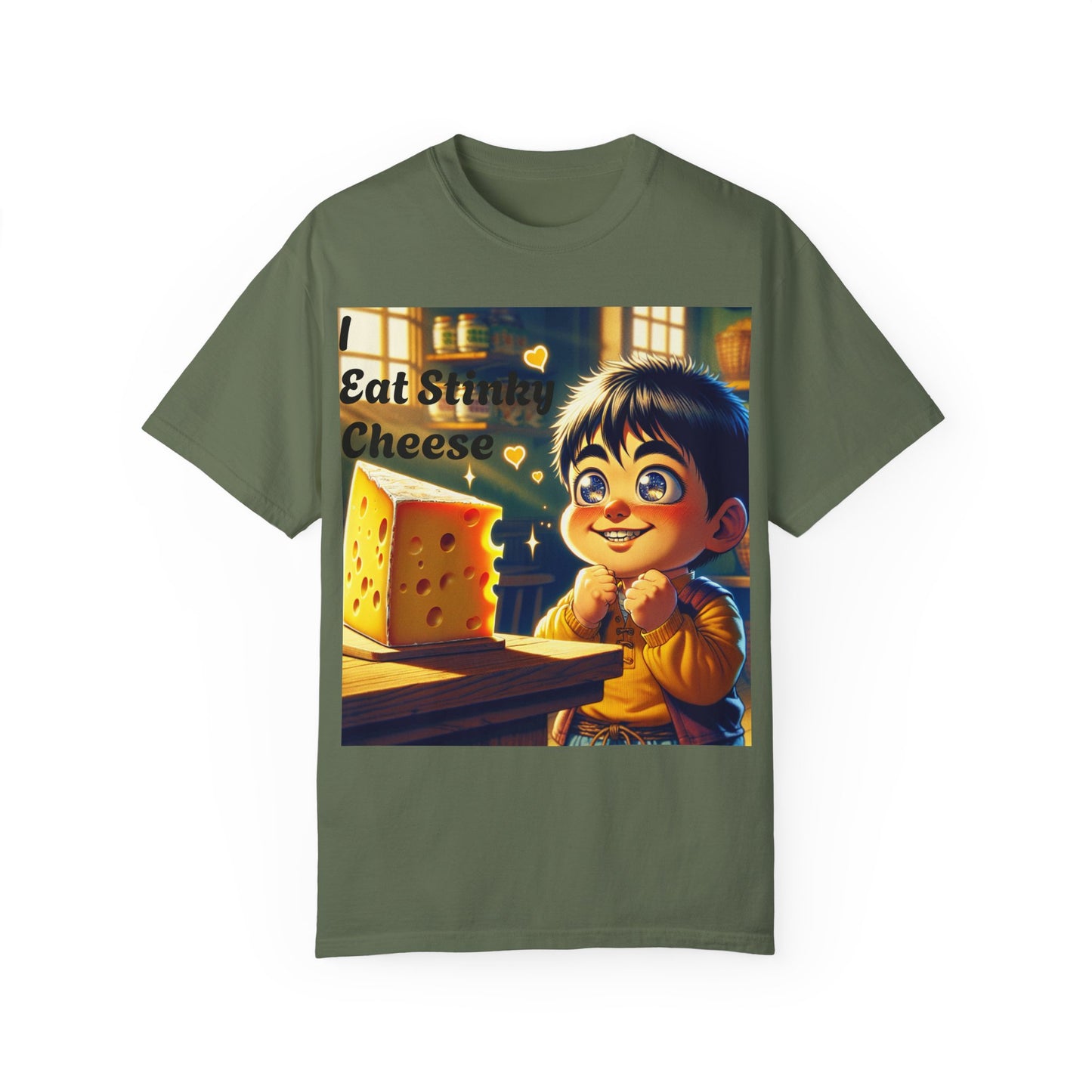 Little Boy Loves Stinky Cheese