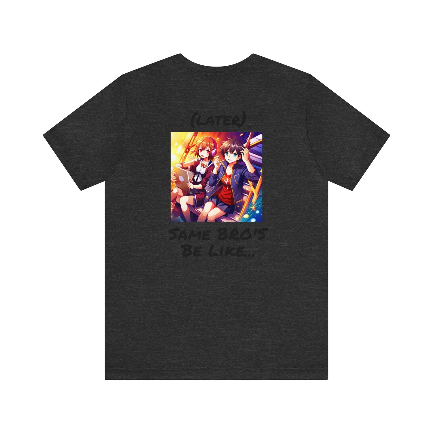 Normal Wear Unisex Jersey Short Sleeve Tee