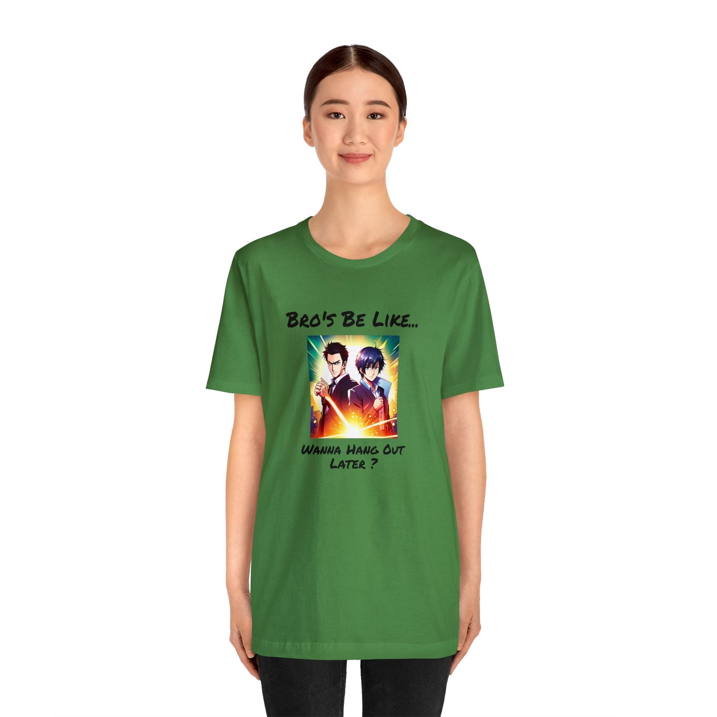 Normal Wear Unisex Jersey Short Sleeve Tee
